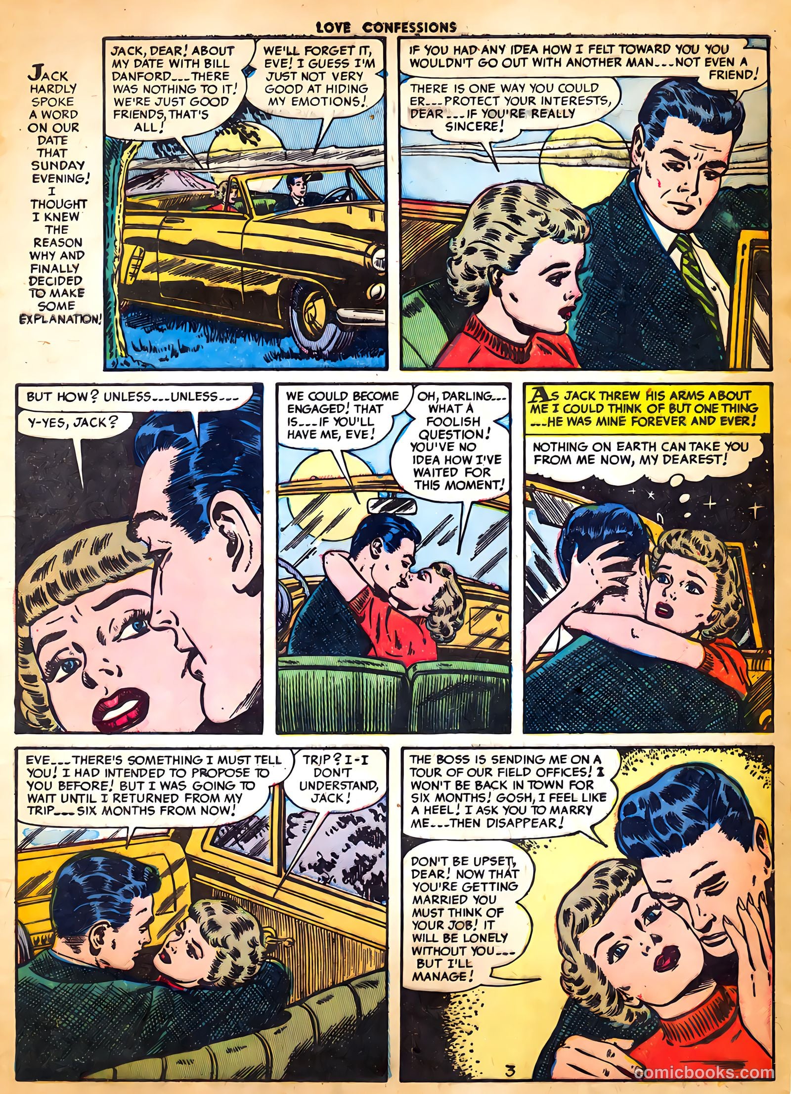 Love Confessions #37 (1954) — page 5 of 36