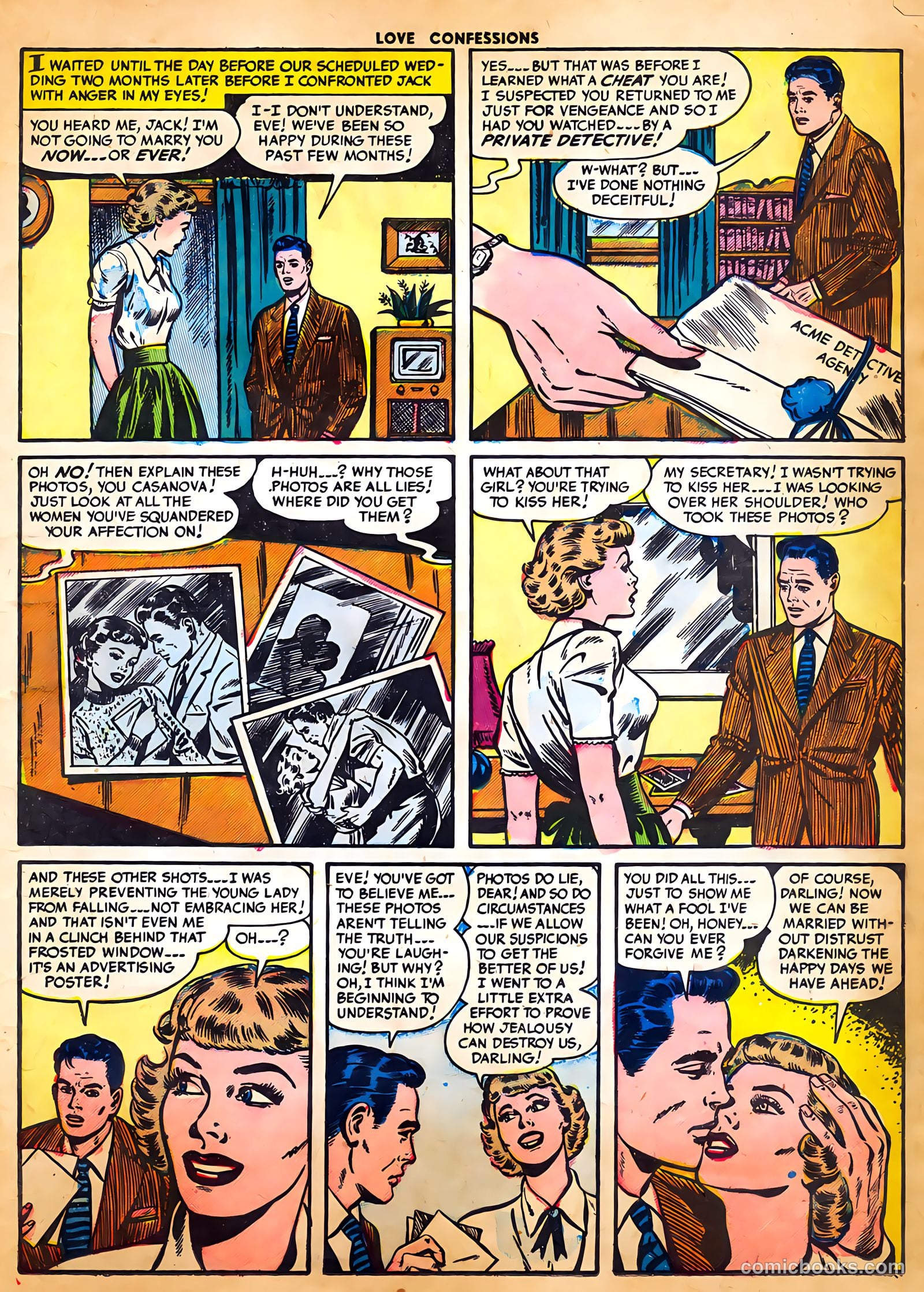 Love Confessions #37 (1954) — page 11 of 36