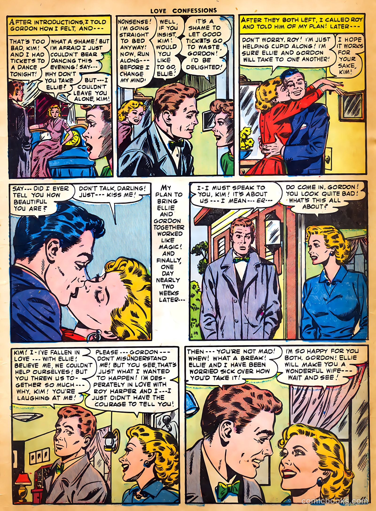 Love Confessions #37 (1954) — page 15 of 36