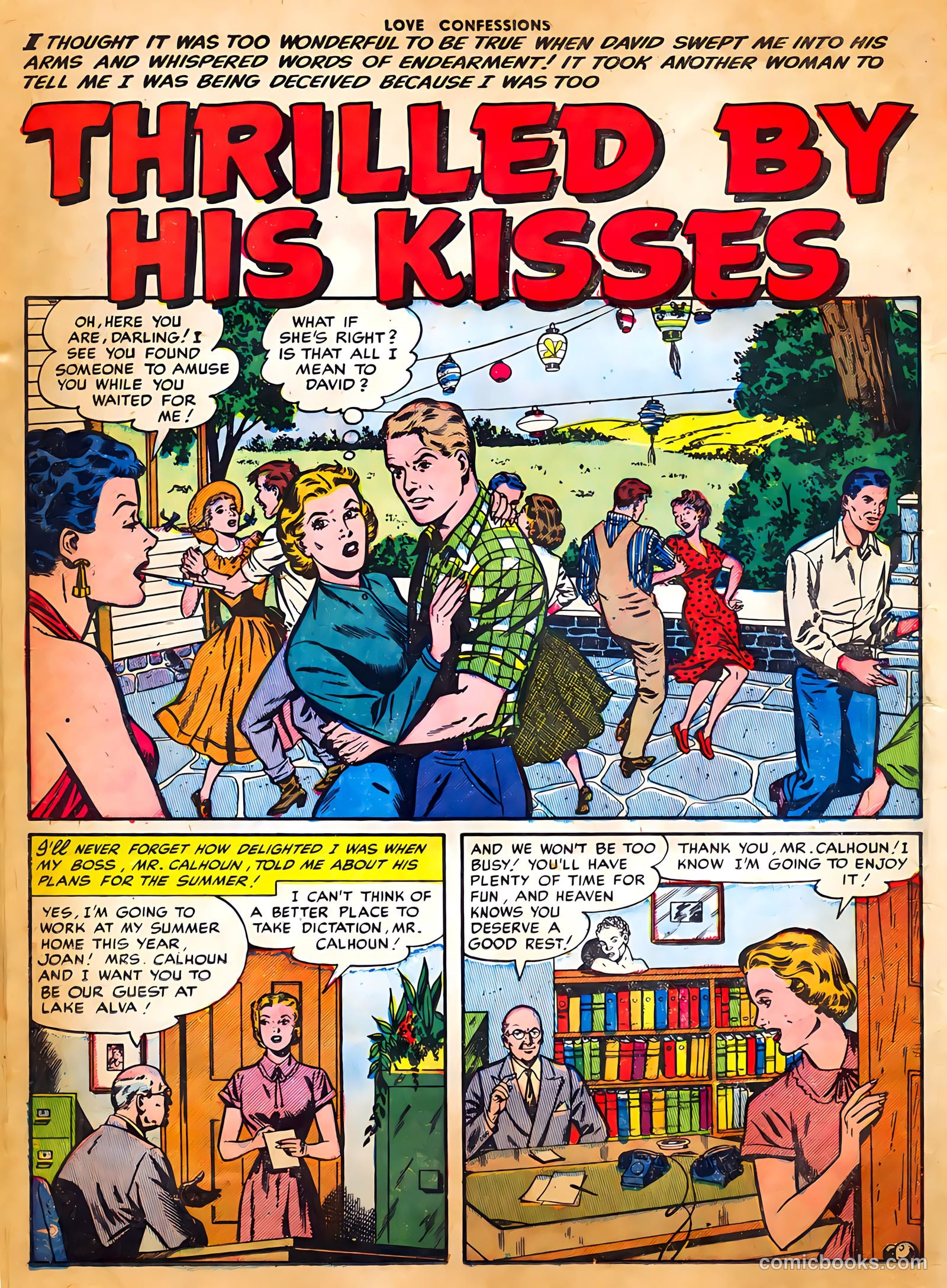 Love Confessions #37 (1954) — page 18 of 36