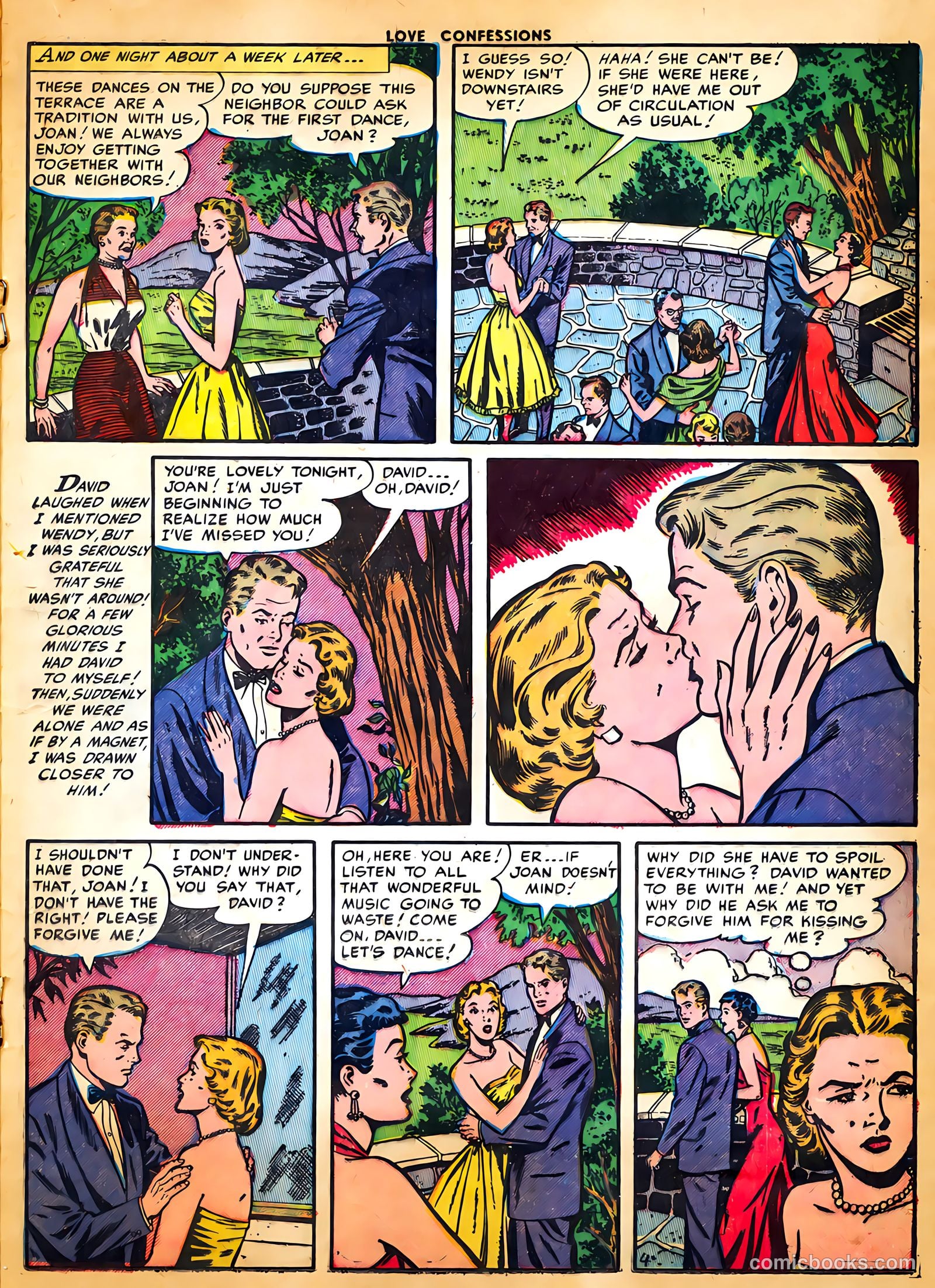Love Confessions #37 (1954) — page 21 of 36