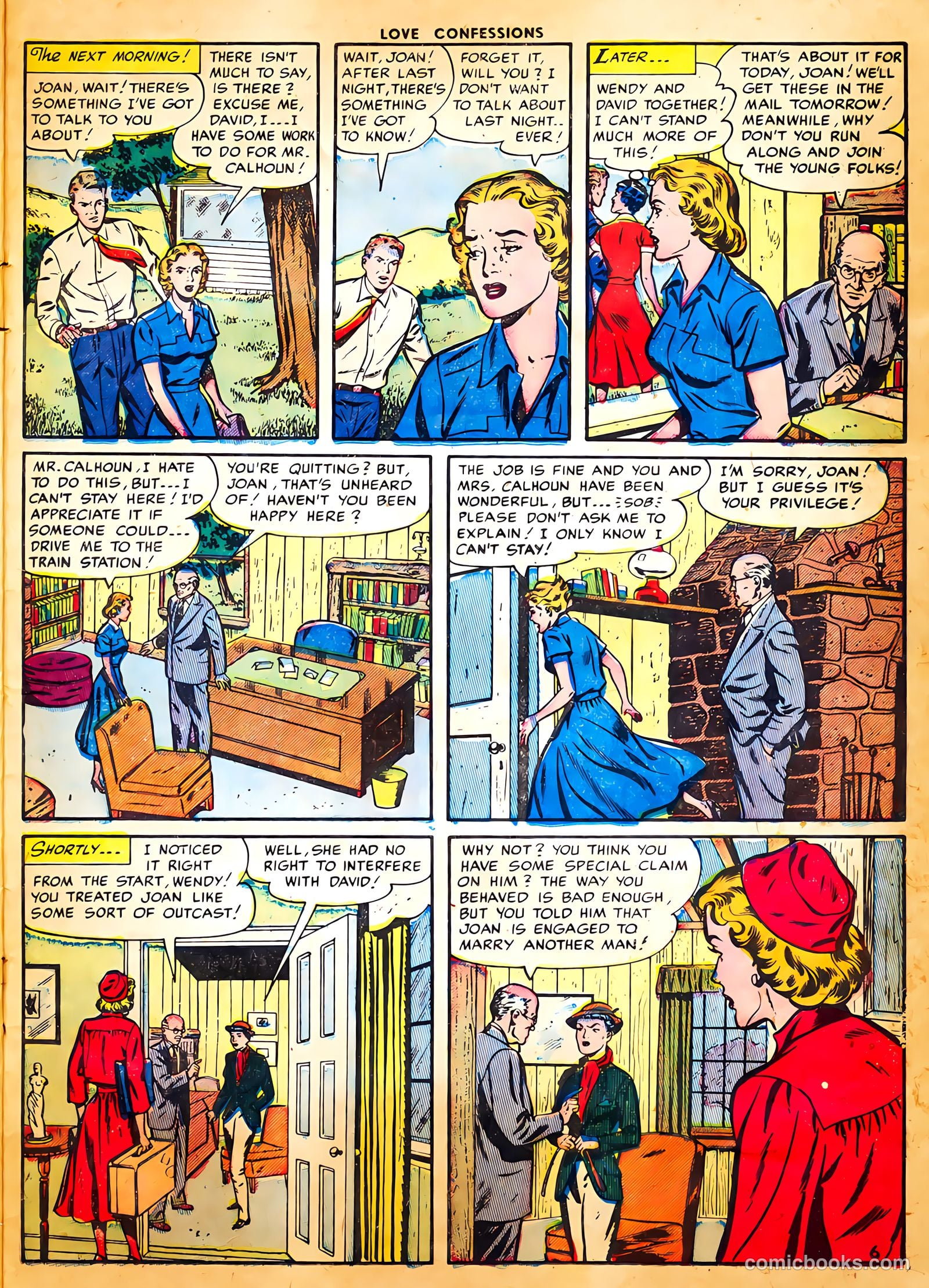 Love Confessions #37 (1954) — page 23 of 36