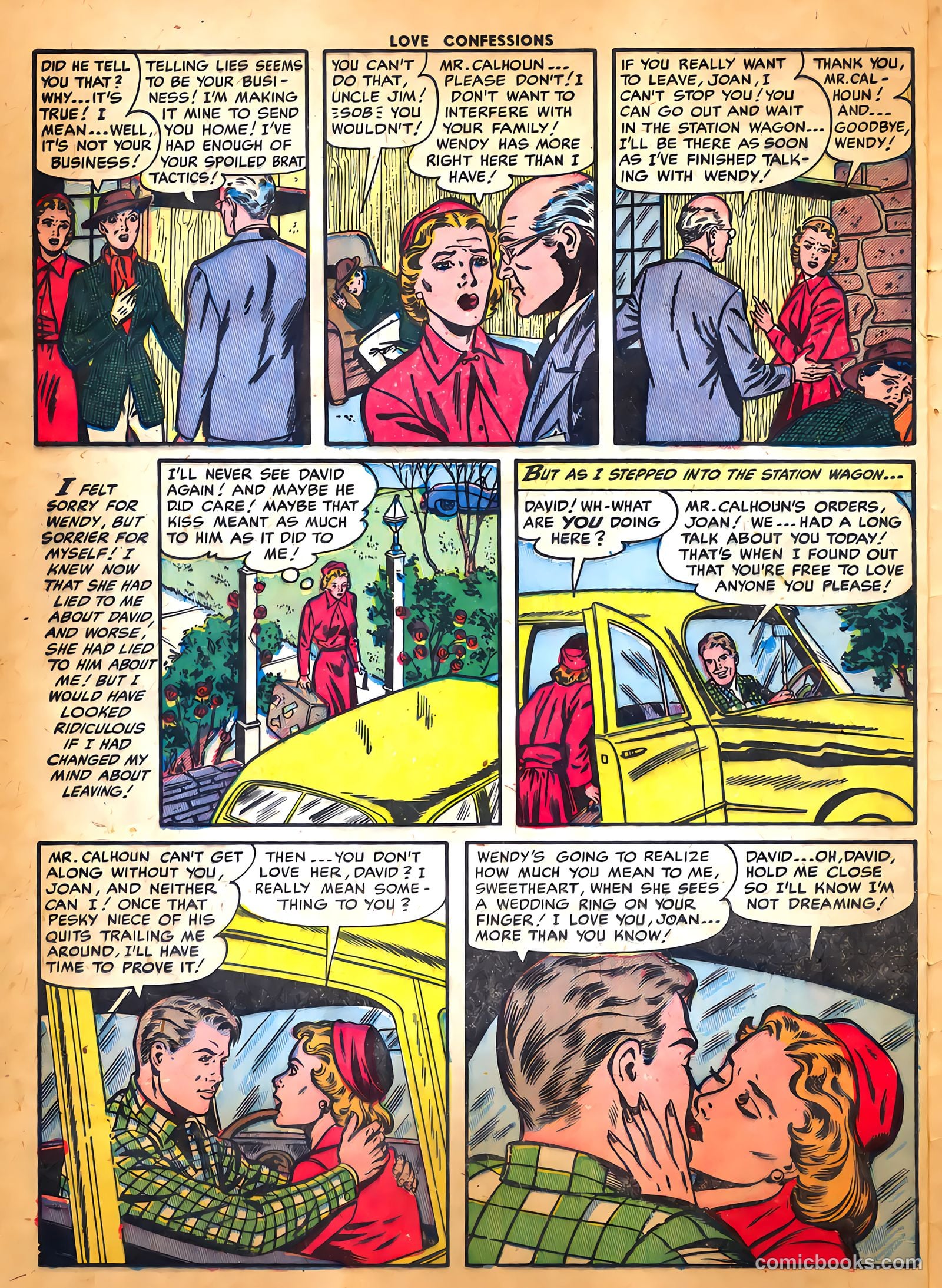 Love Confessions #37 (1954) — page 24 of 36