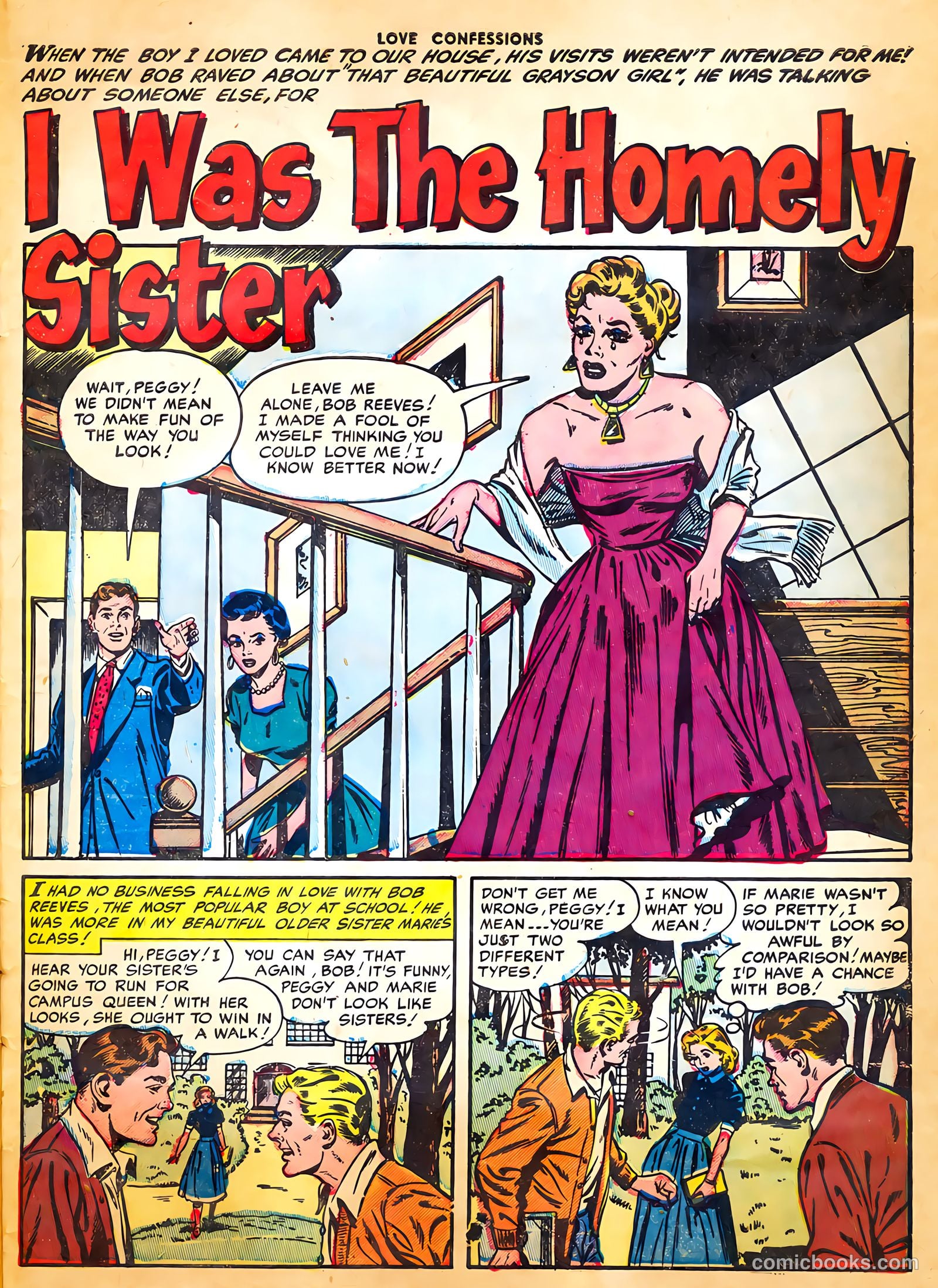 Love Confessions #37 (1954) — page 27 of 36