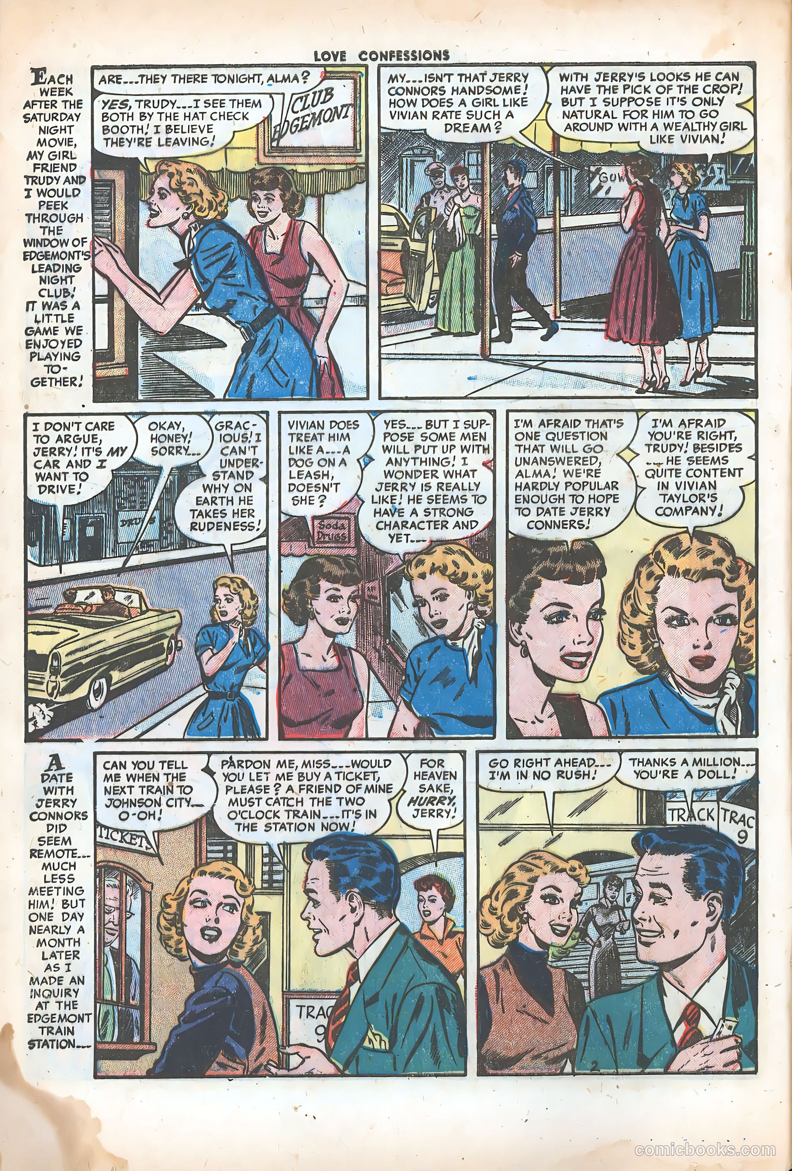 Love Confessions #38 (1954) — page 4 of 36