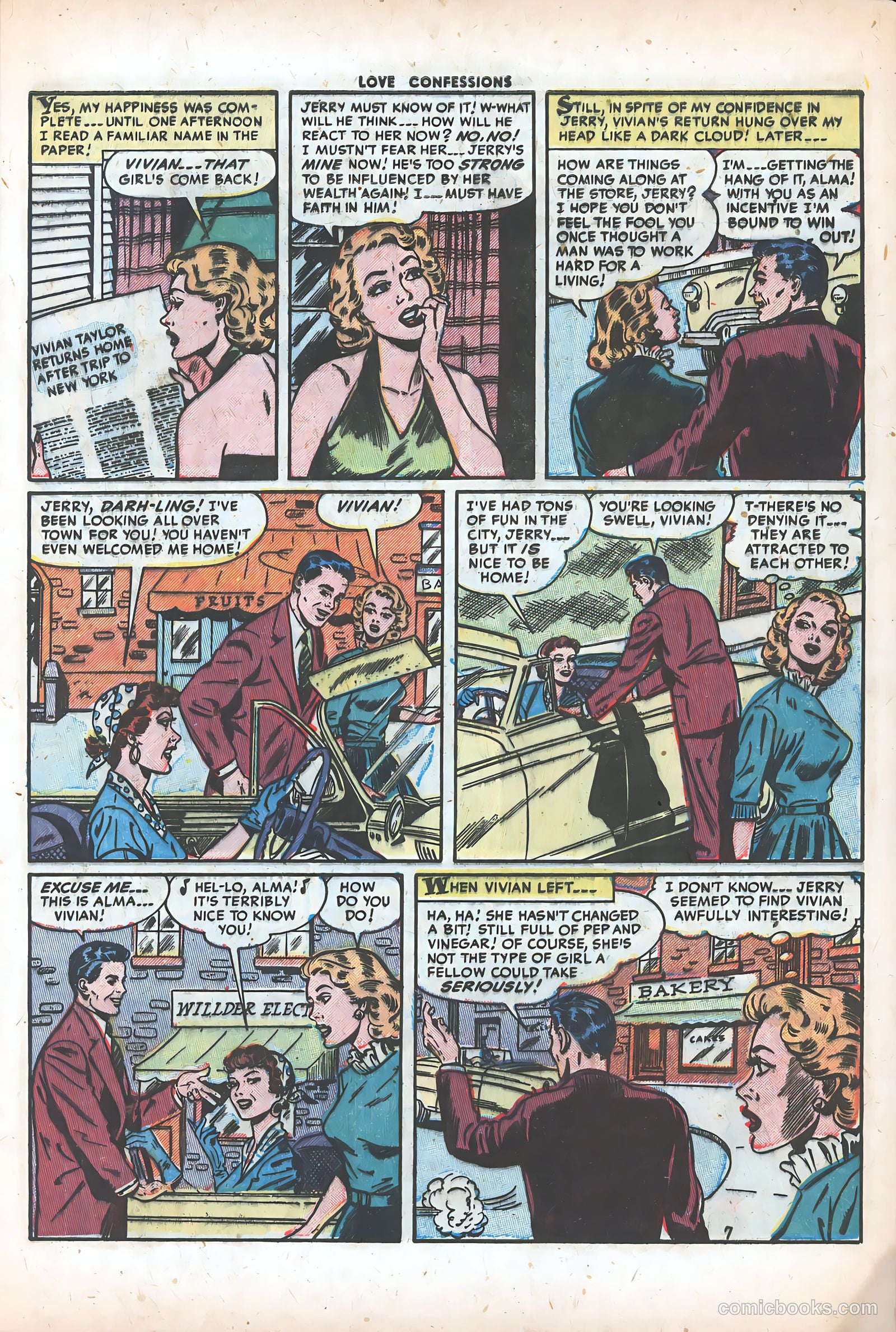Love Confessions #38 (1954) — page 9 of 36
