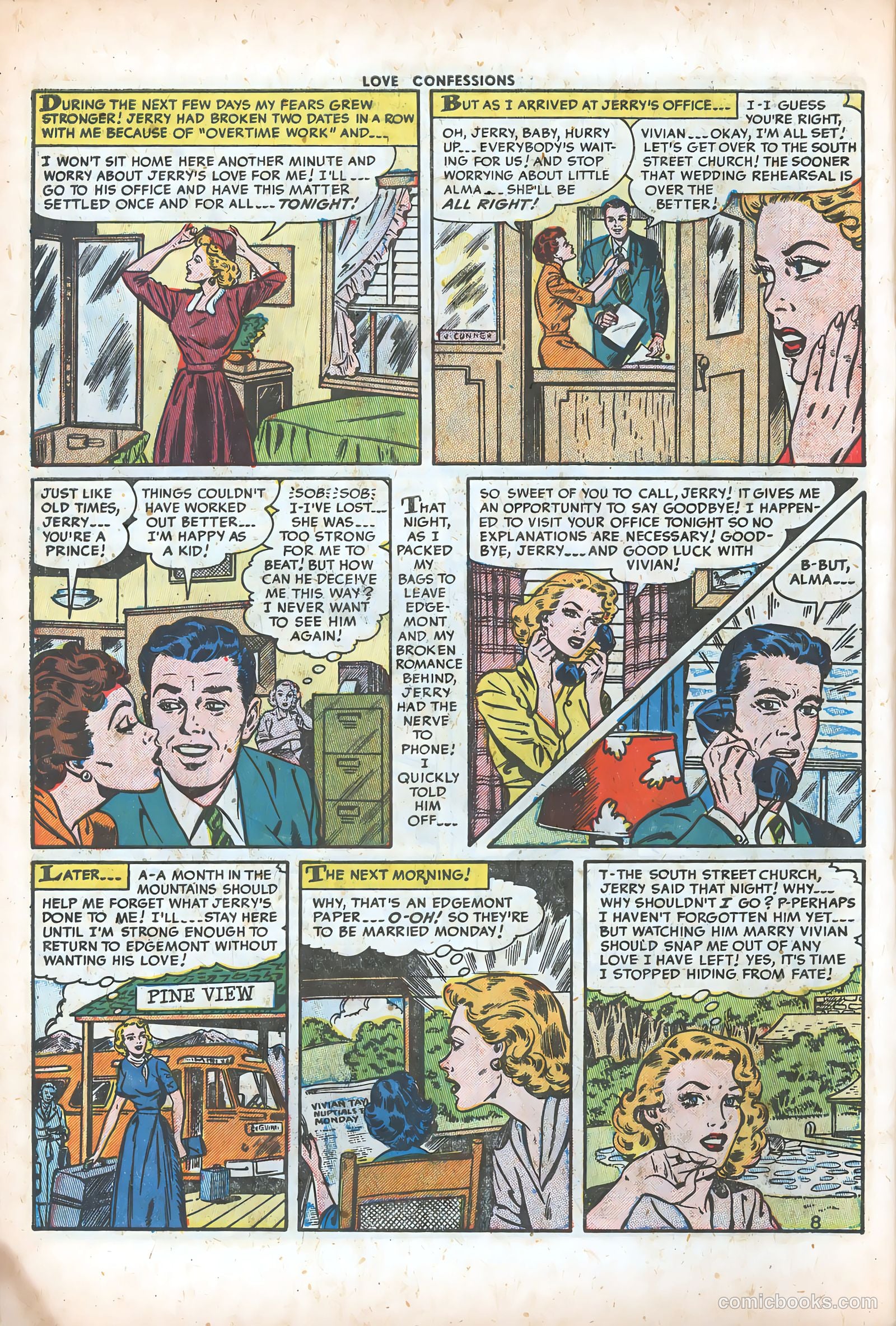 Love Confessions #38 (1954) — page 10 of 36