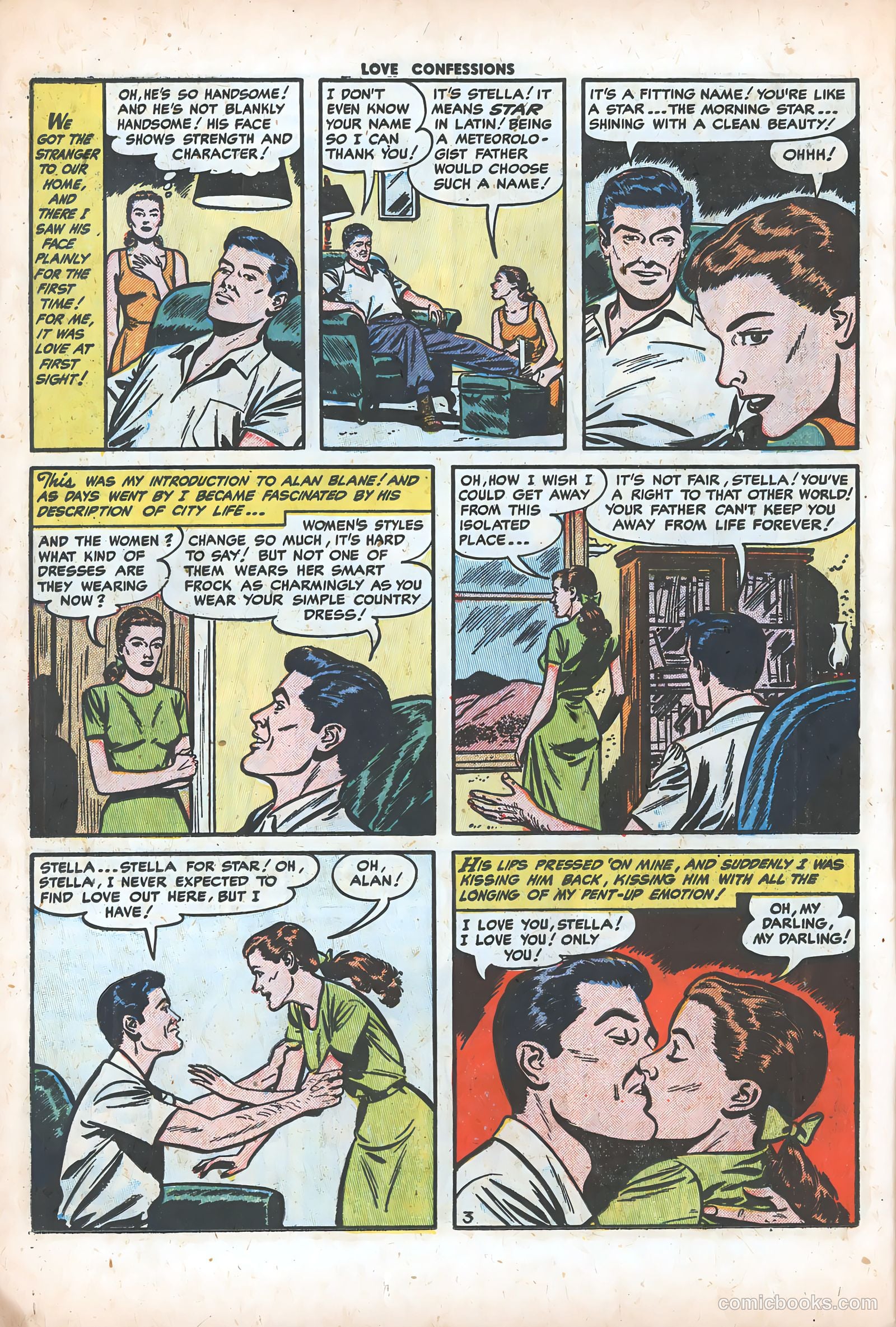 Love Confessions #38 (1954) — page 14 of 36