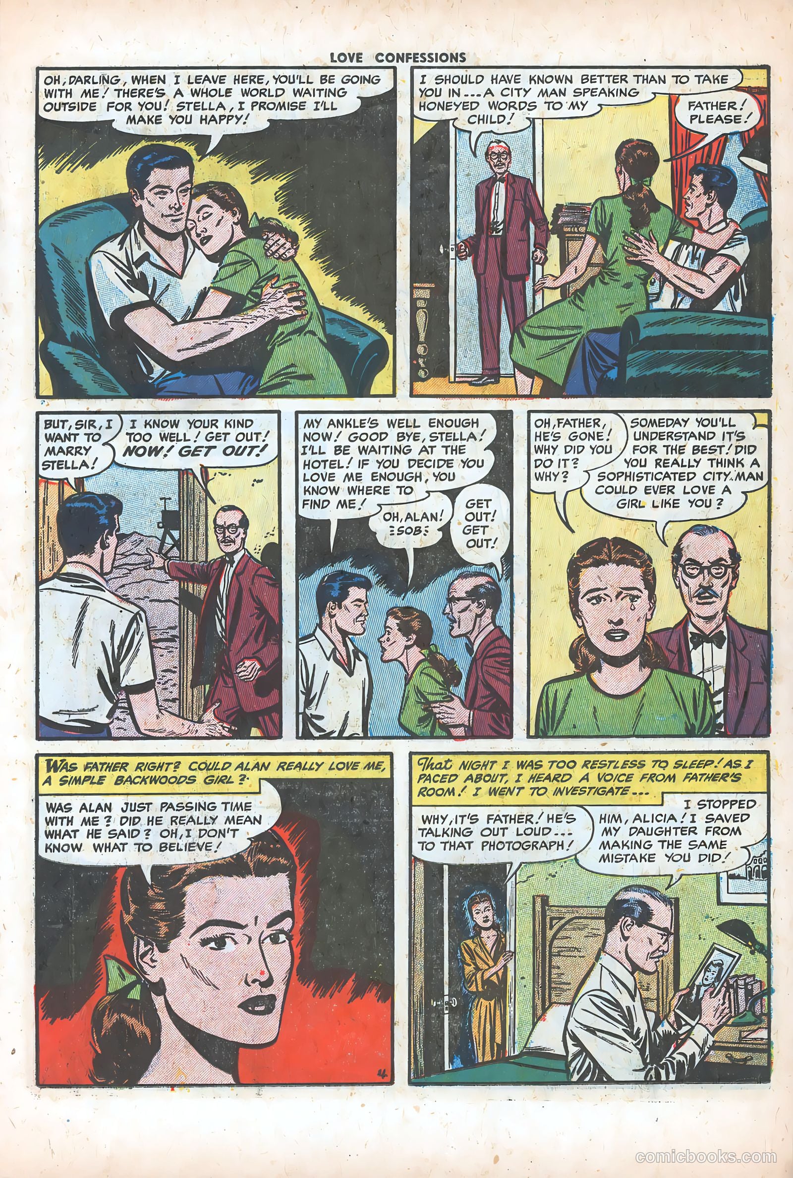 Love Confessions #38 (1954) — page 15 of 36