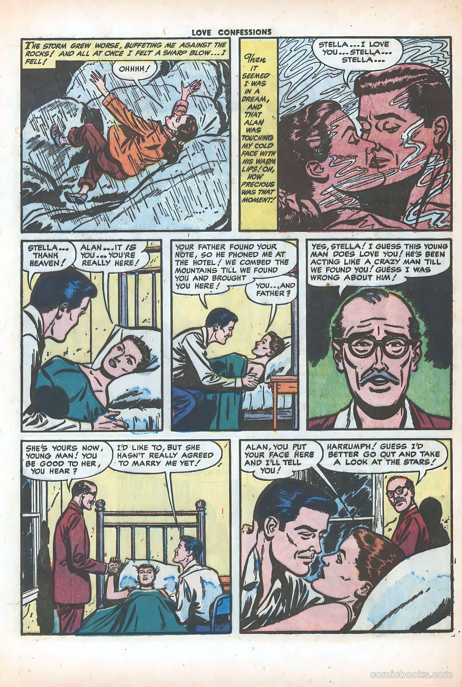 Love Confessions #38 (1954) — page 17 of 36