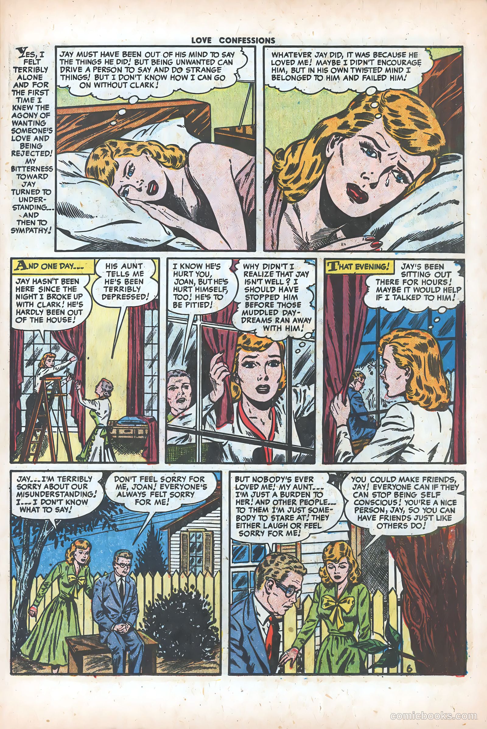 Love Confessions #38 (1954) — page 23 of 36
