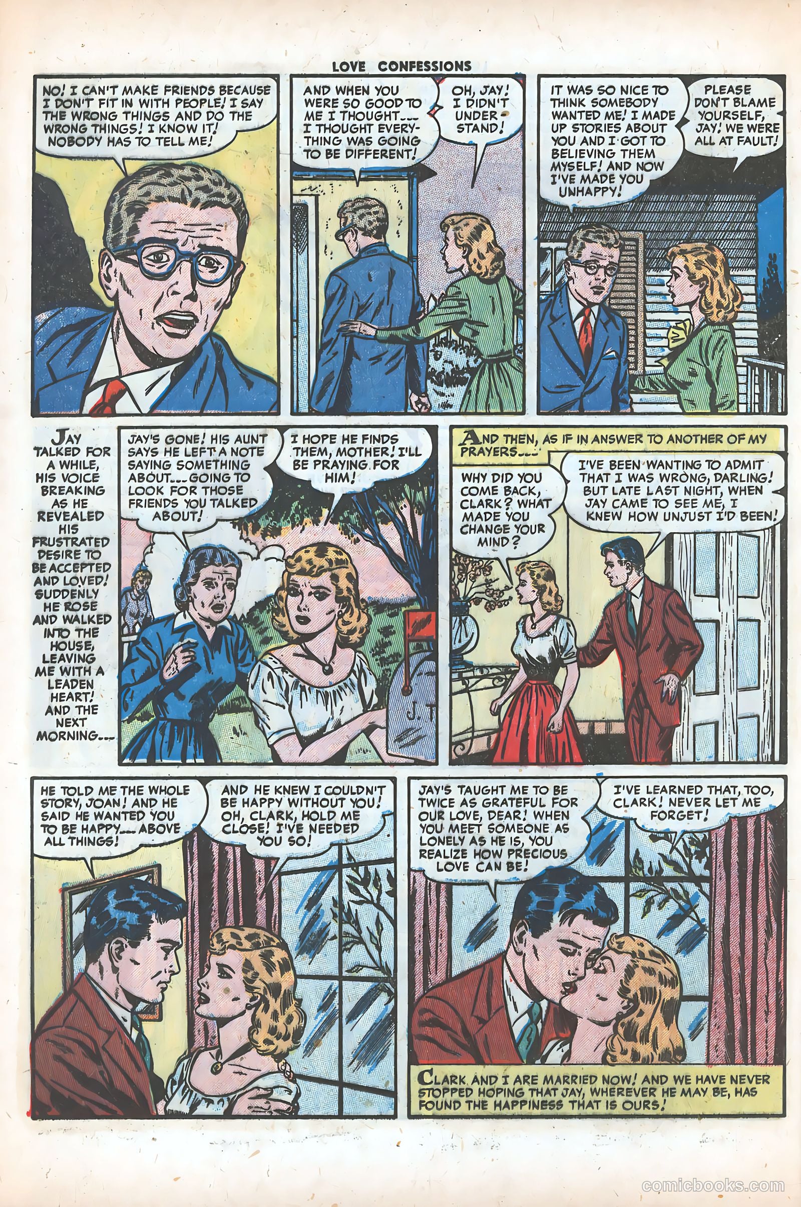 Love Confessions #38 (1954) — page 24 of 36