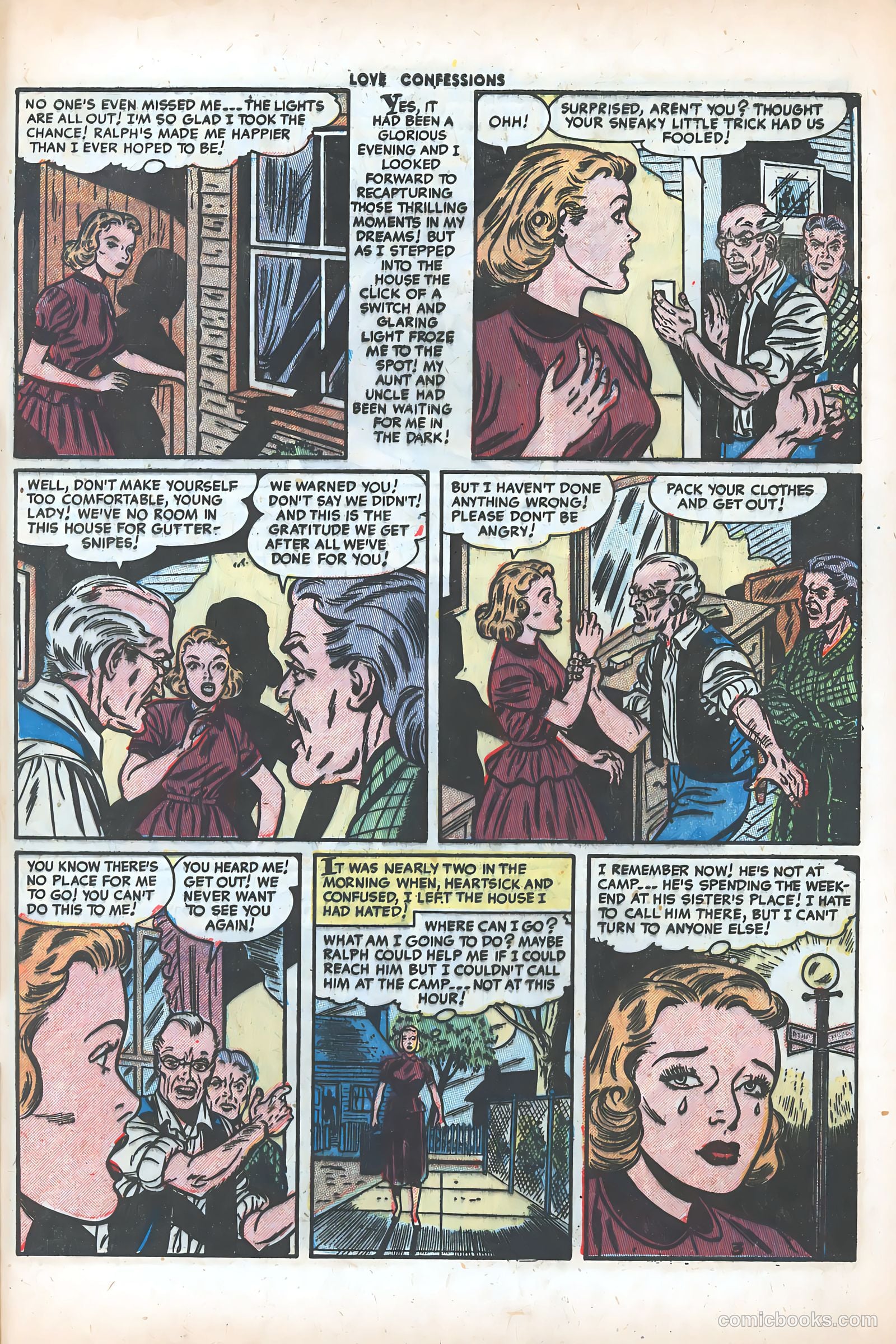 Love Confessions #38 (1954) — page 29 of 36