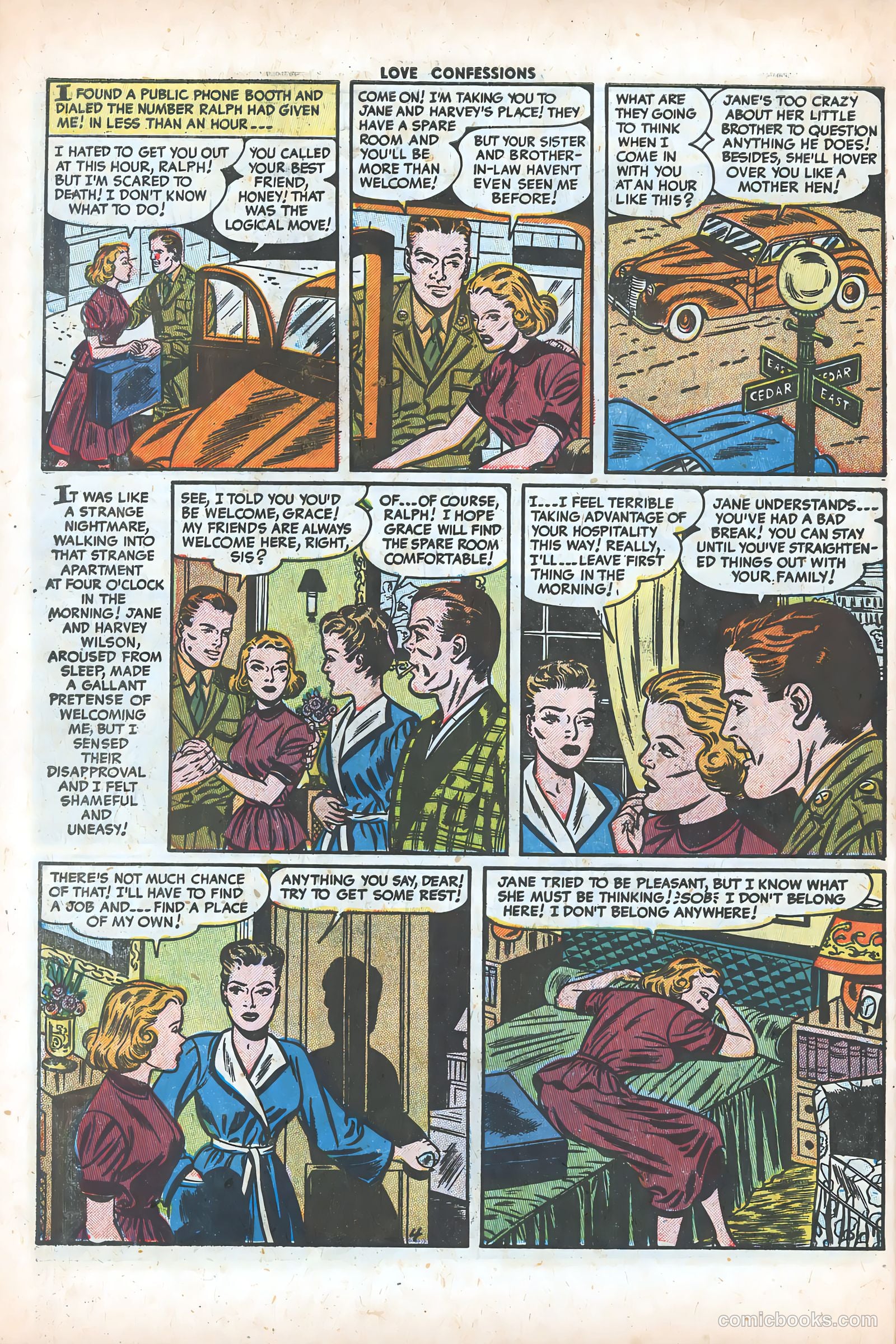 Love Confessions #38 (1954) — page 30 of 36