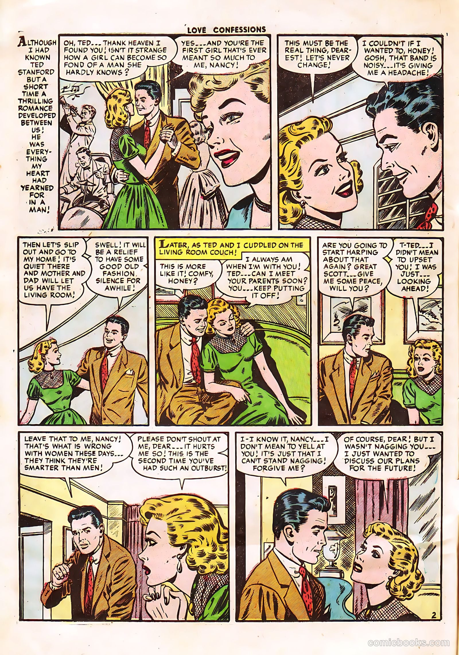 Love Confessions #39 (1954) — page 4 of 36