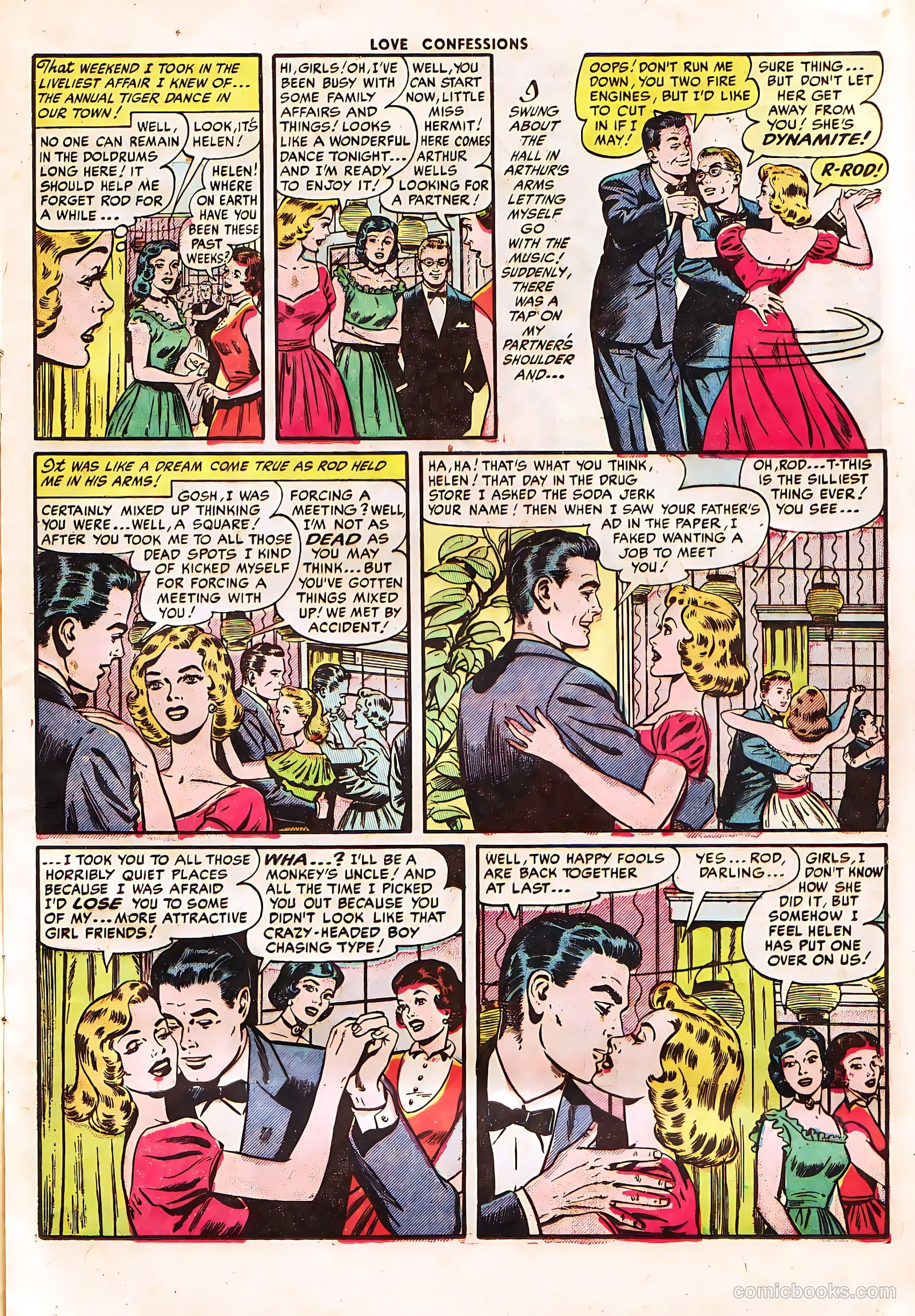 Love Confessions #39 (1954) — page 17 of 36