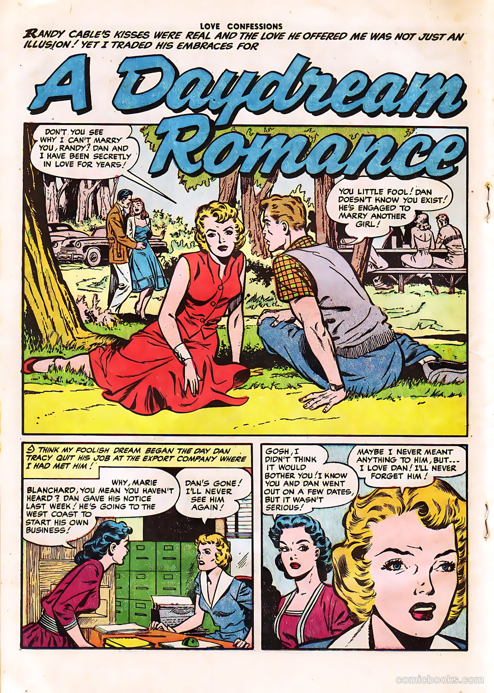 Love Confessions #39 (1954) — page 18 of 36