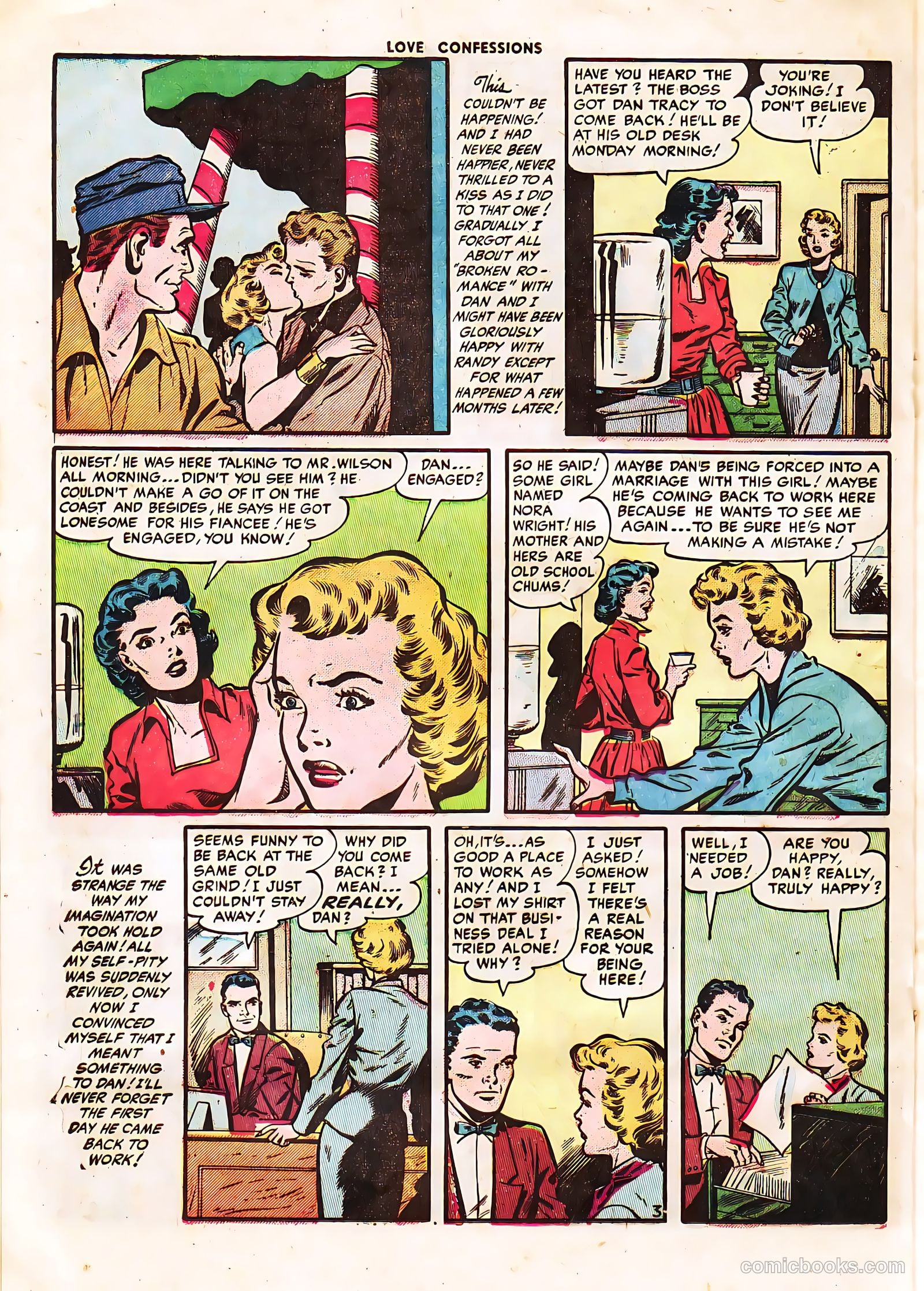 Love Confessions #39 (1954) — page 20 of 36