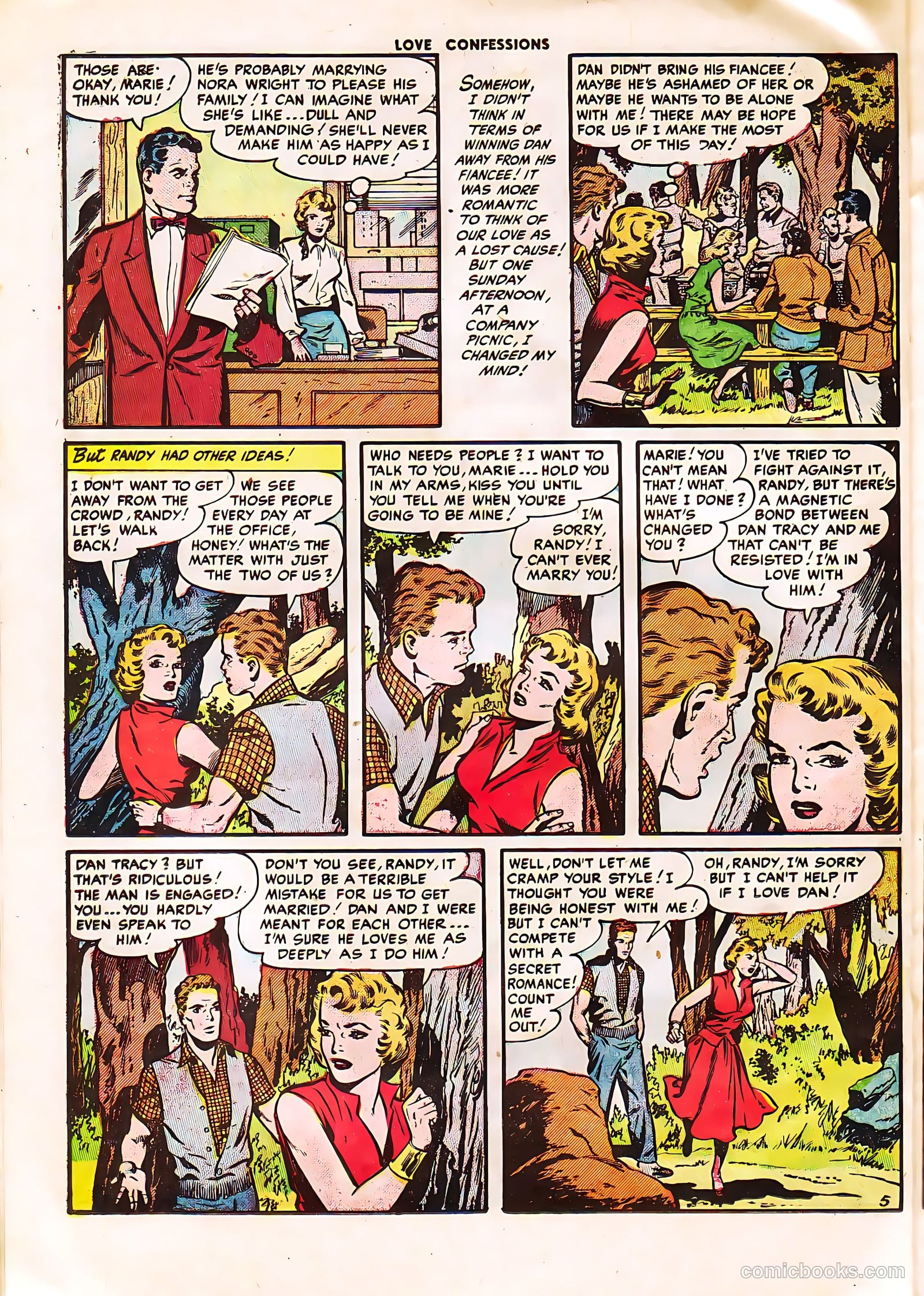 Love Confessions #39 (1954) — page 22 of 36