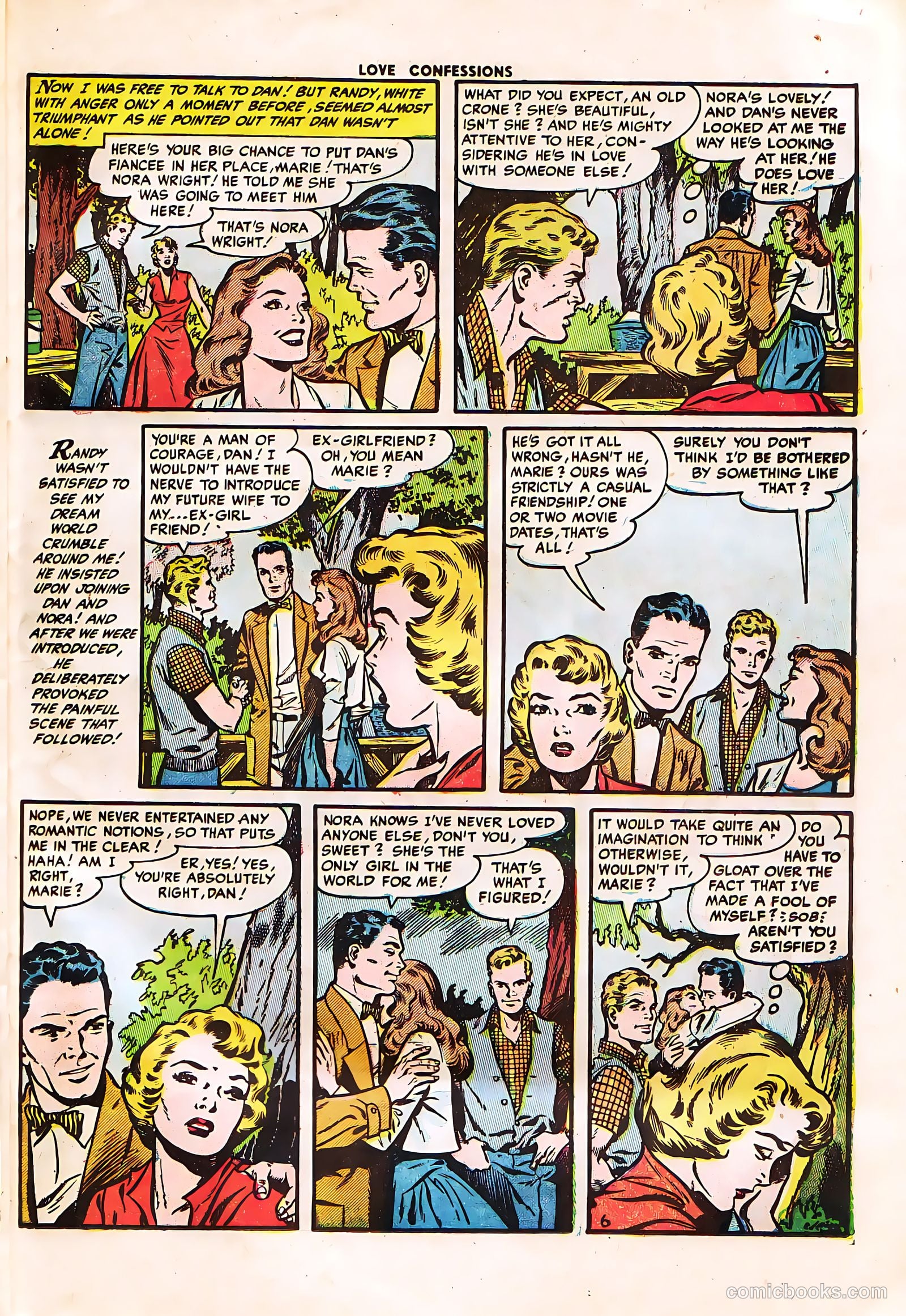 Love Confessions #39 (1954) — page 23 of 36