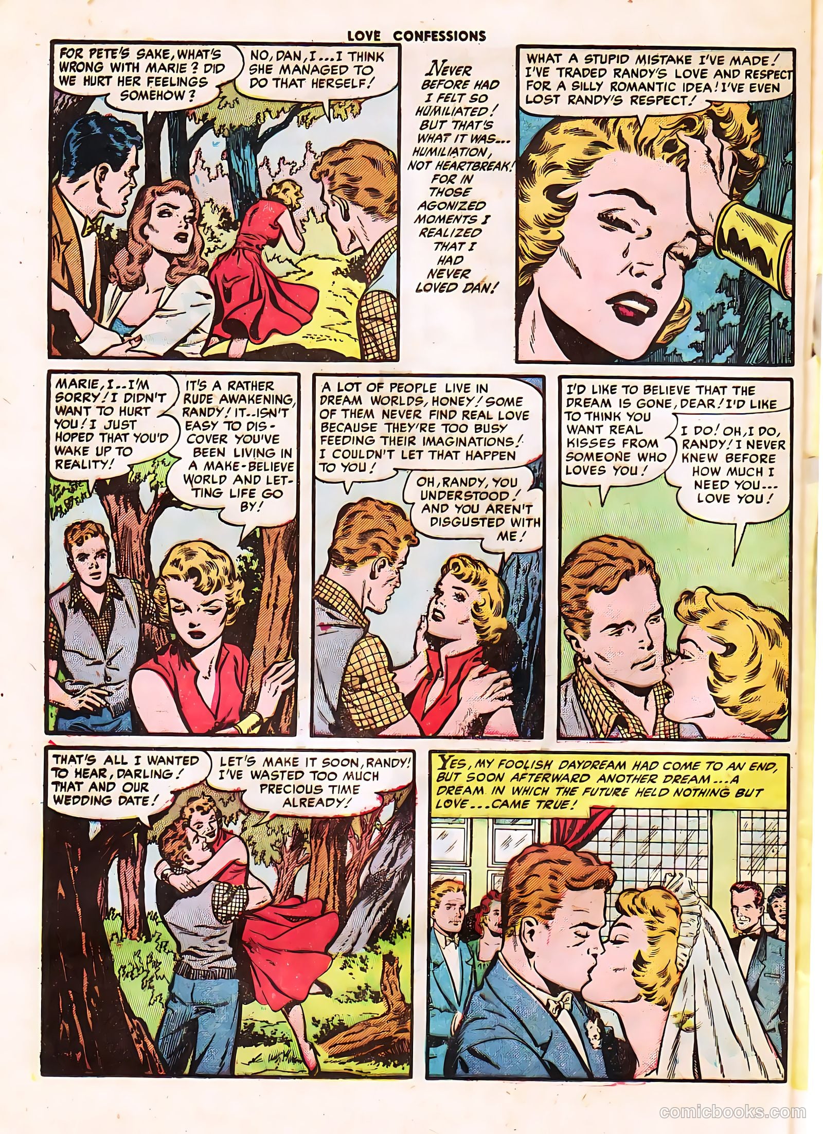 Love Confessions #39 (1954) — page 24 of 36