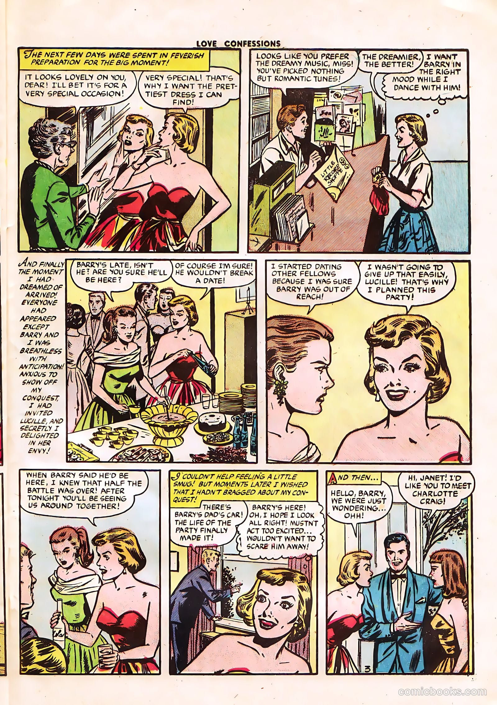 Love Confessions #39 (1954) — page 29 of 36