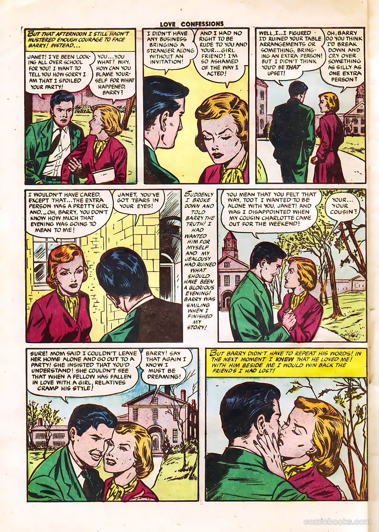 Love Confessions #39 (1954) — page 32 of 36