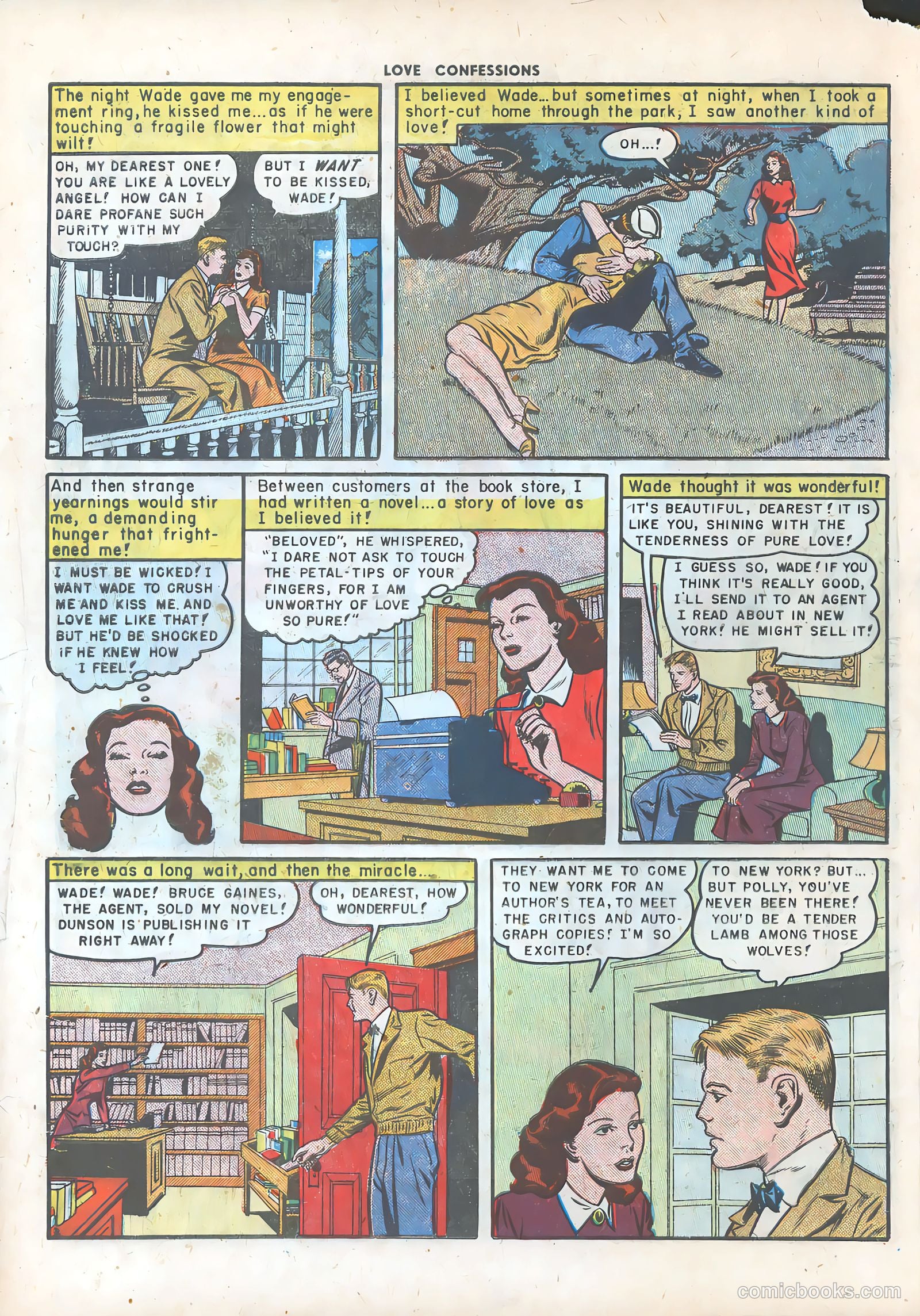 Love Confessions #4 (1950) — page 4 of 36