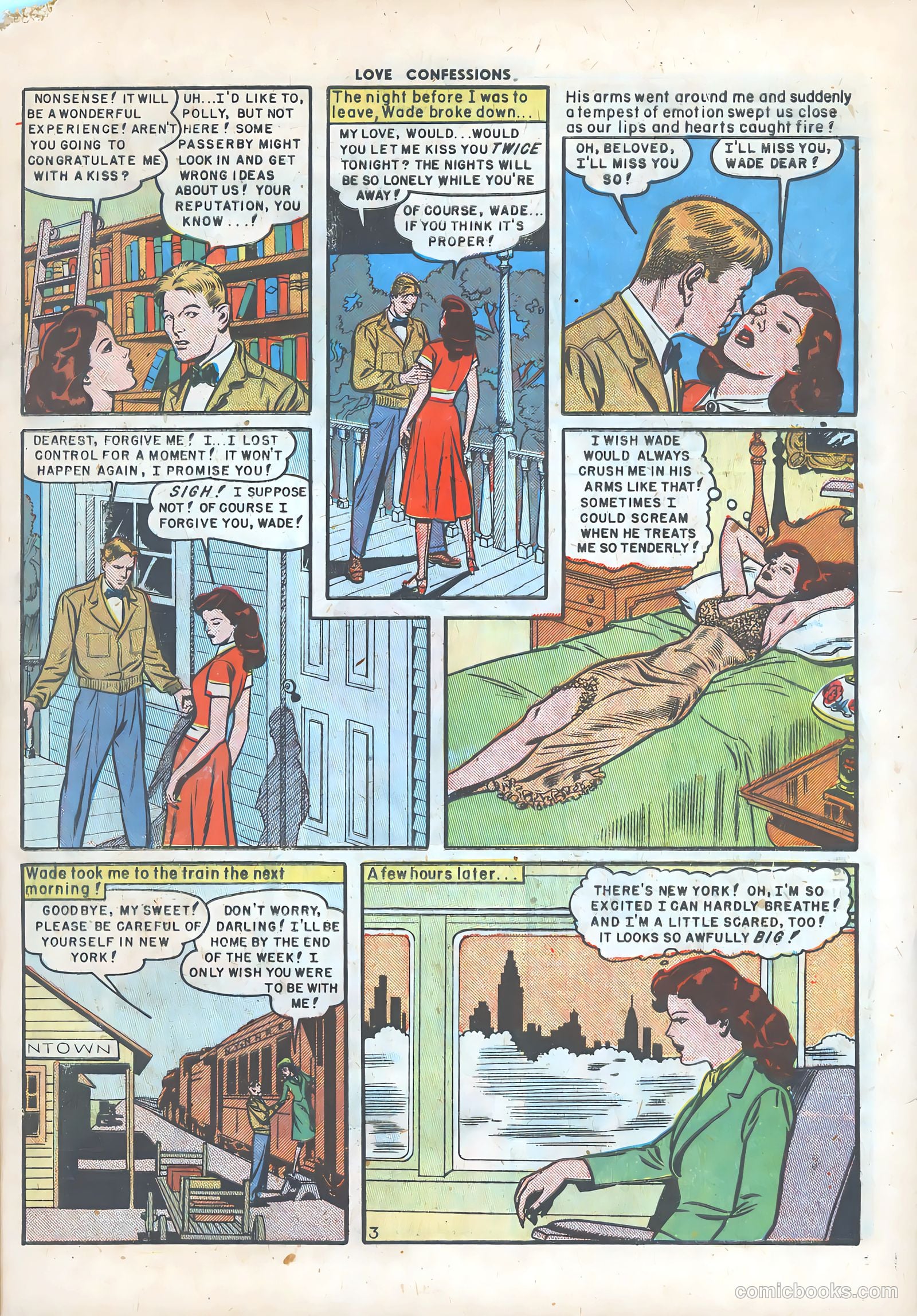 Love Confessions #4 (1950) — page 5 of 36