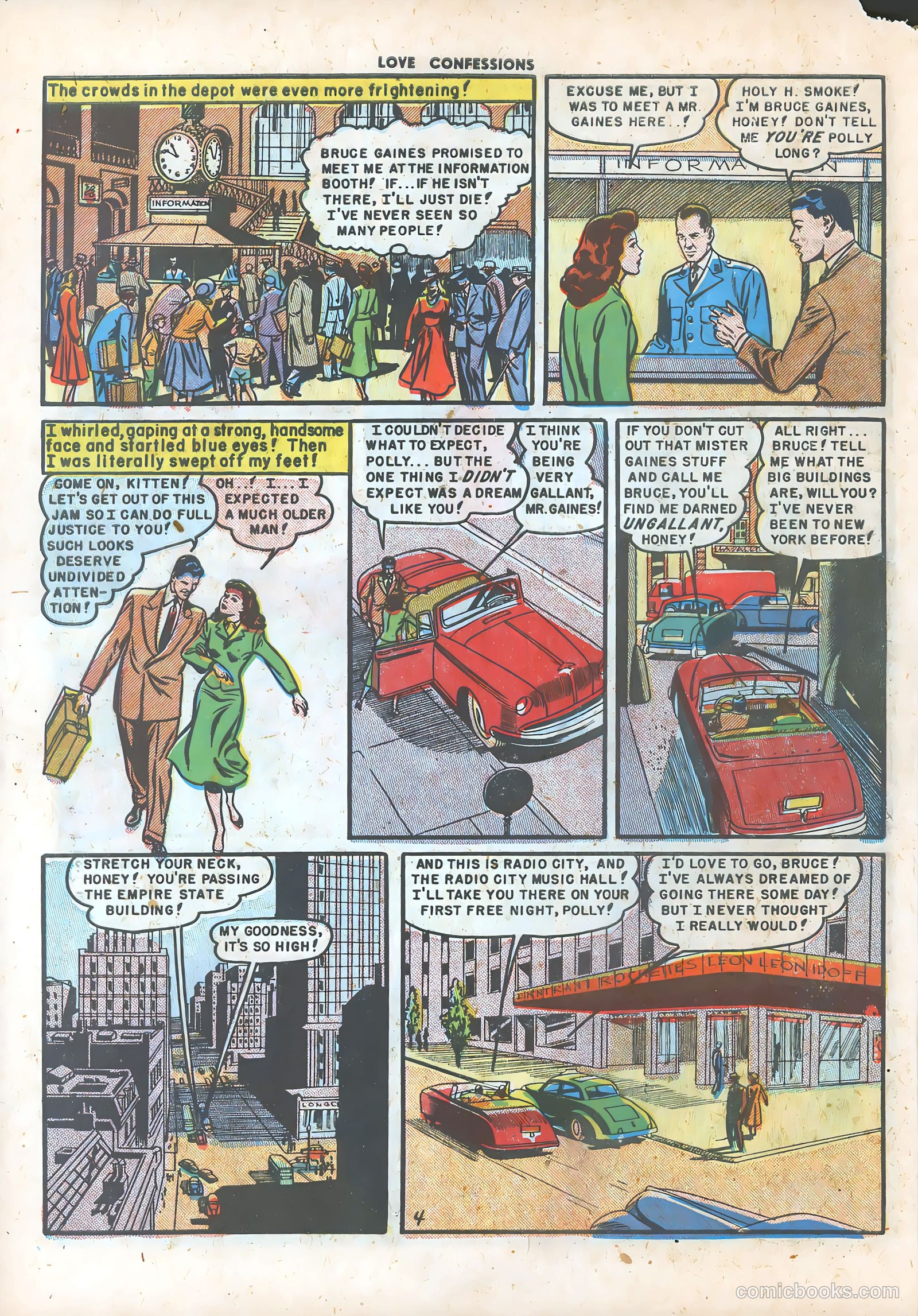 Love Confessions #4 (1950) — page 6 of 36