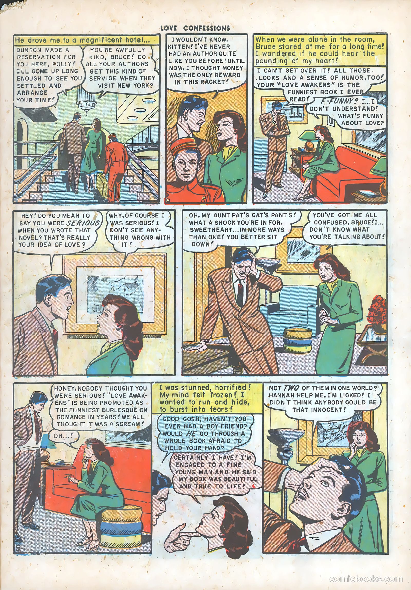 Love Confessions #4 (1950) — page 7 of 36