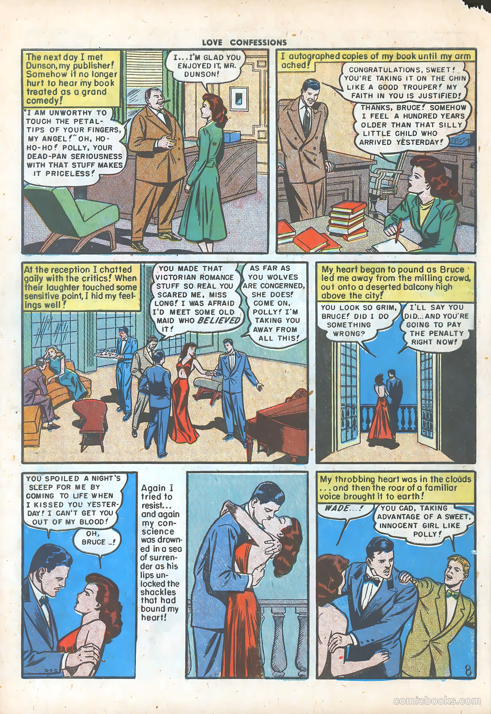 Love Confessions #4 (1950) — page 10 of 36