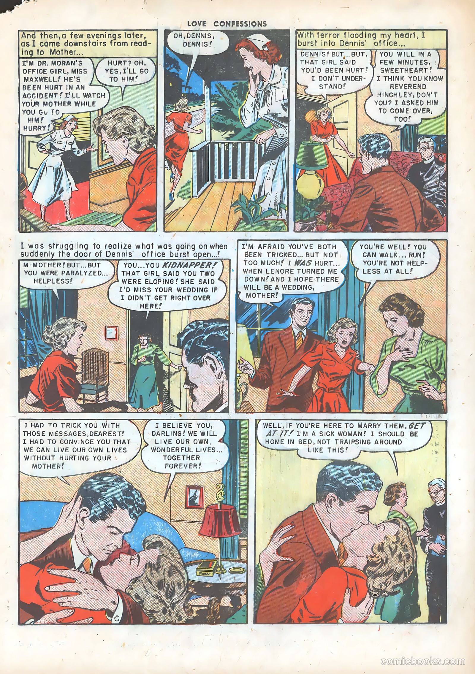 Love Confessions #4 (1950) — page 17 of 36