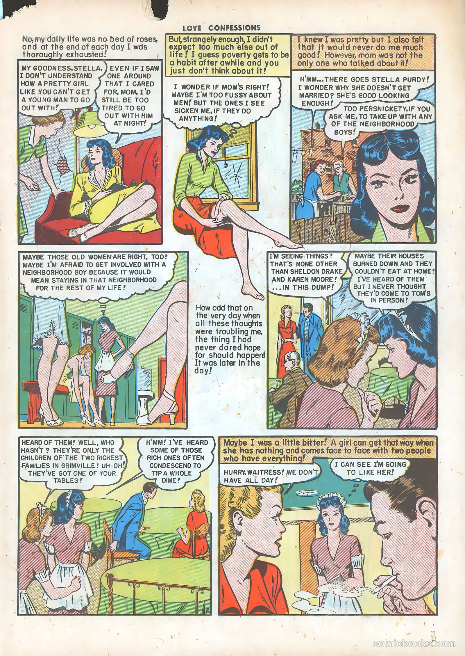 Love Confessions #4 (1950) — page 19 of 36