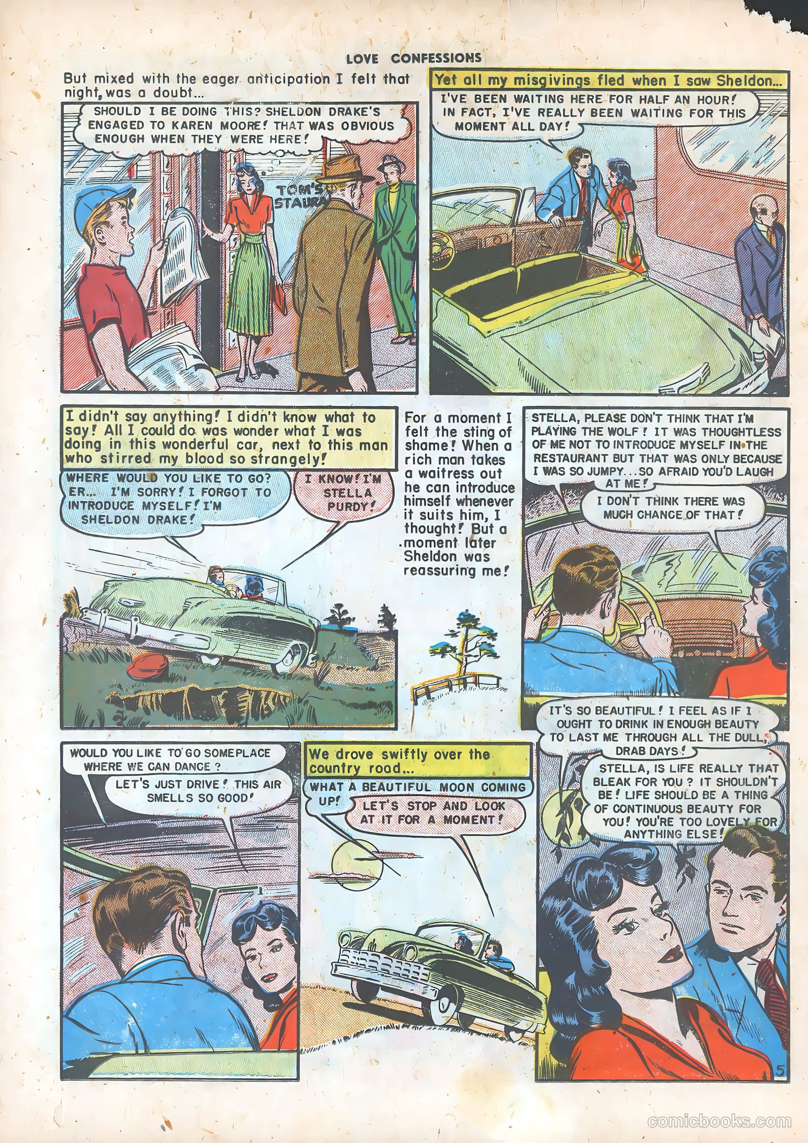 Love Confessions #4 (1950) — page 22 of 36