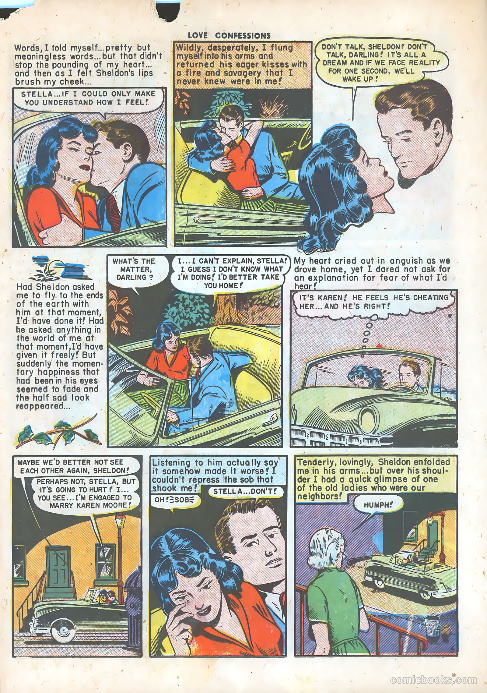 Love Confessions #4 (1950) — page 23 of 36