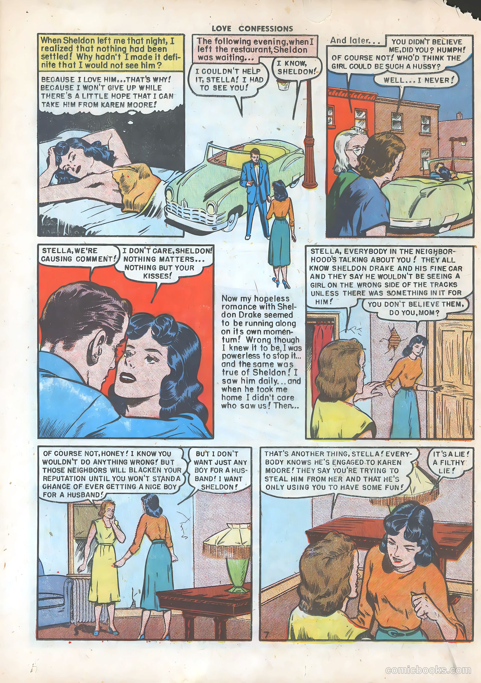 Love Confessions #4 (1950) — page 24 of 36