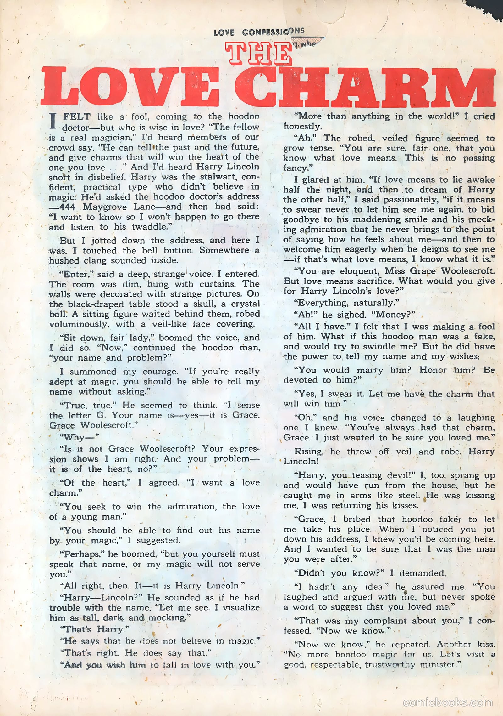 Love Confessions #4 (1950) — page 26 of 36