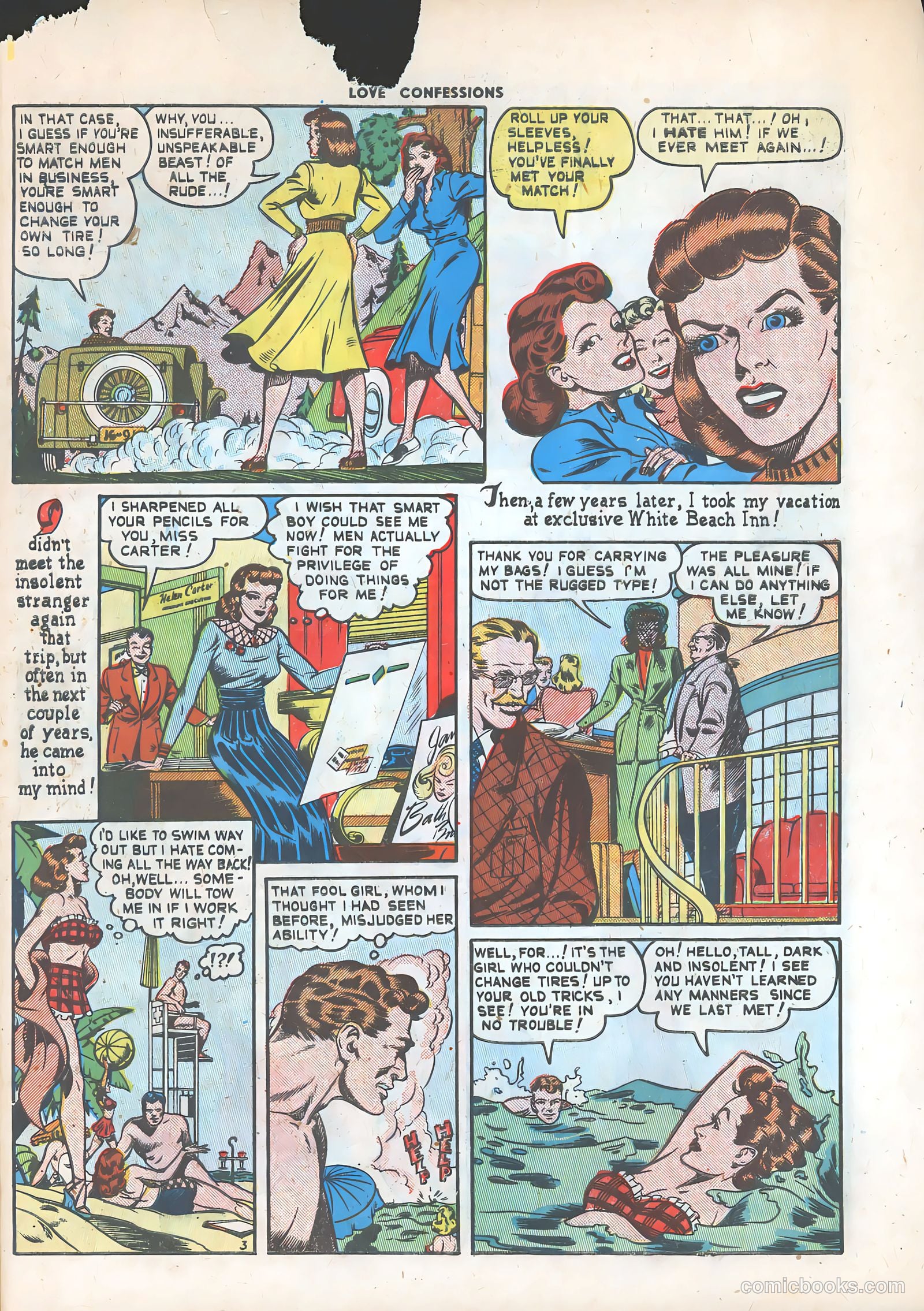 Love Confessions #4 (1950) — page 29 of 36
