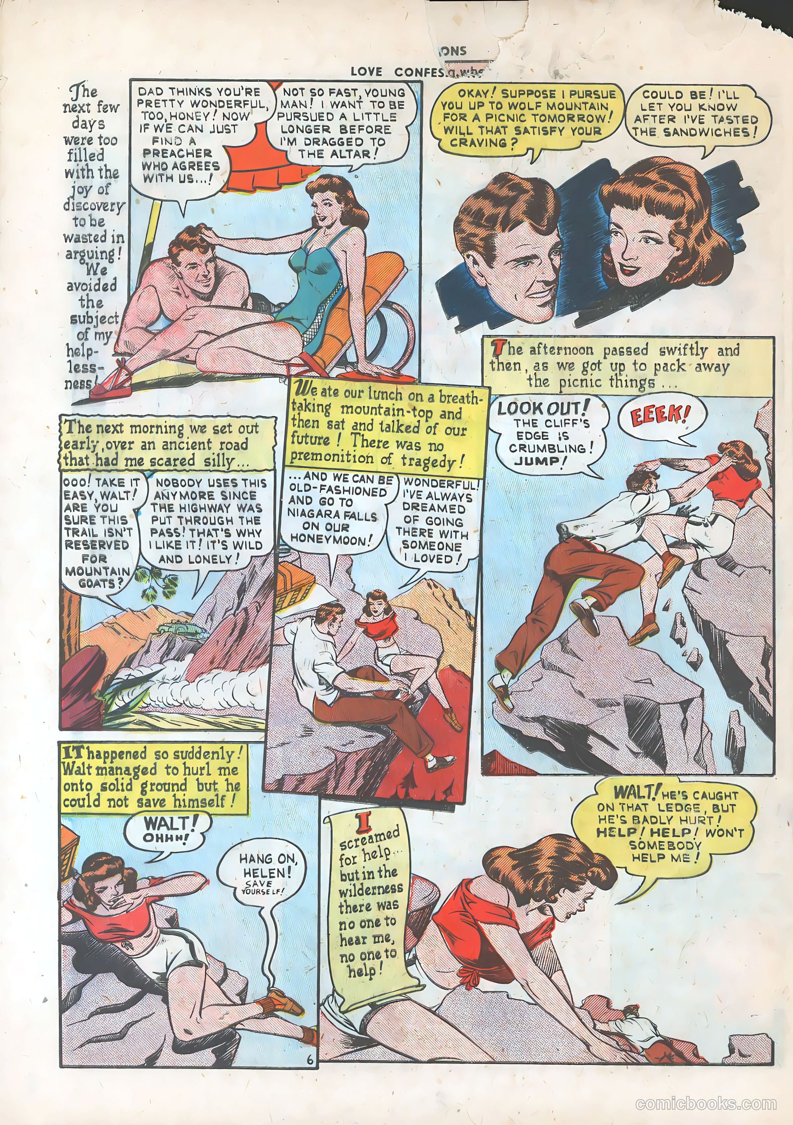 Love Confessions #4 (1950) — page 32 of 36
