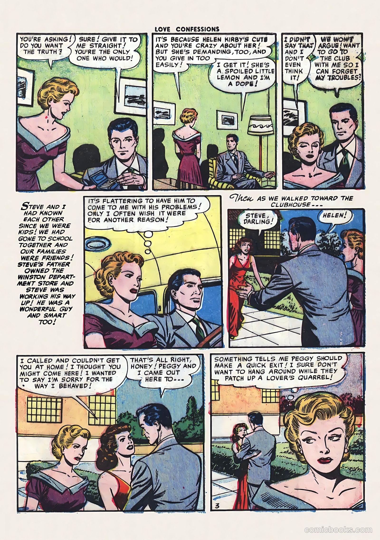 Love Confessions #40 (1954) — page 5 of 36