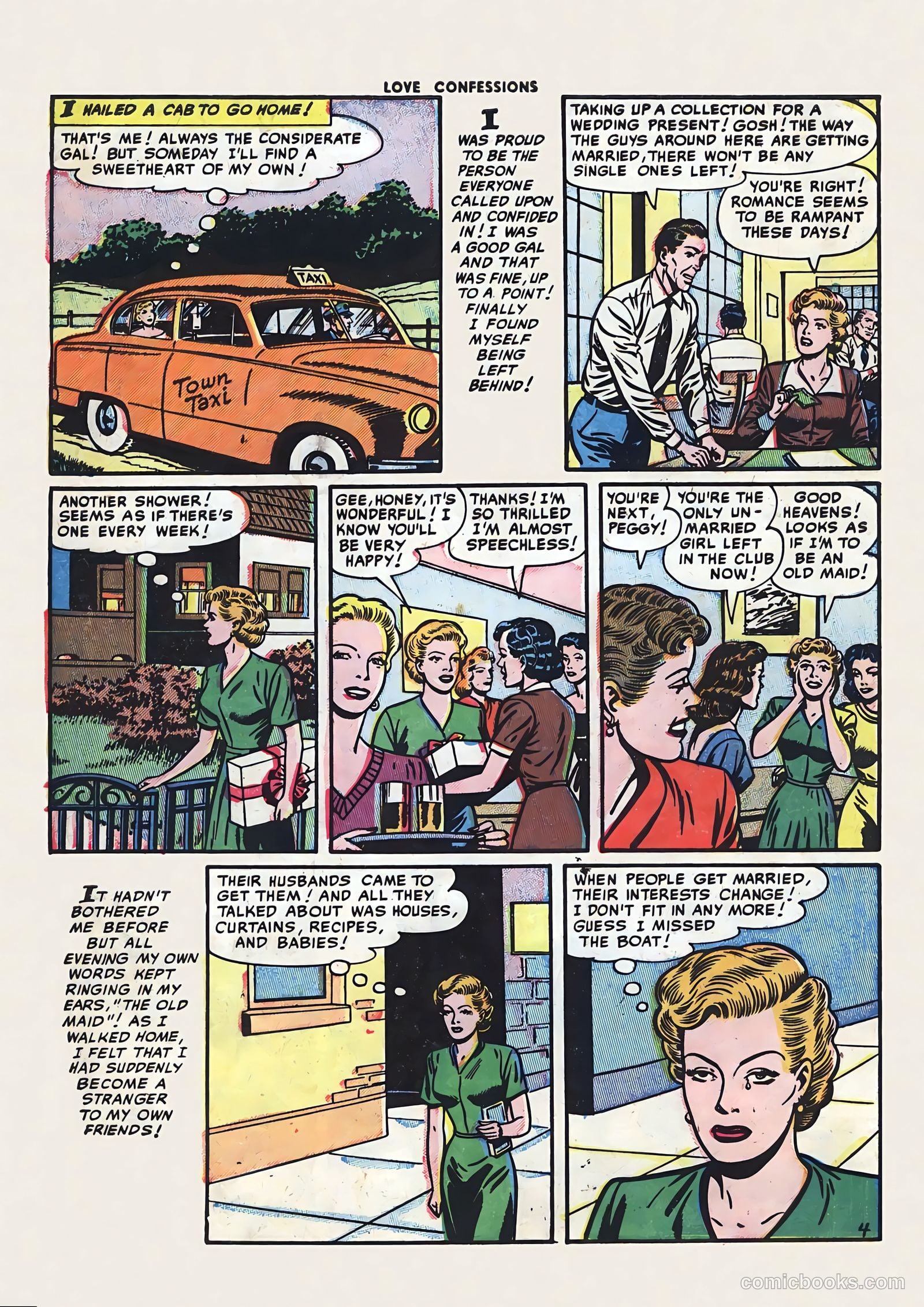 Love Confessions #40 (1954) — page 6 of 36