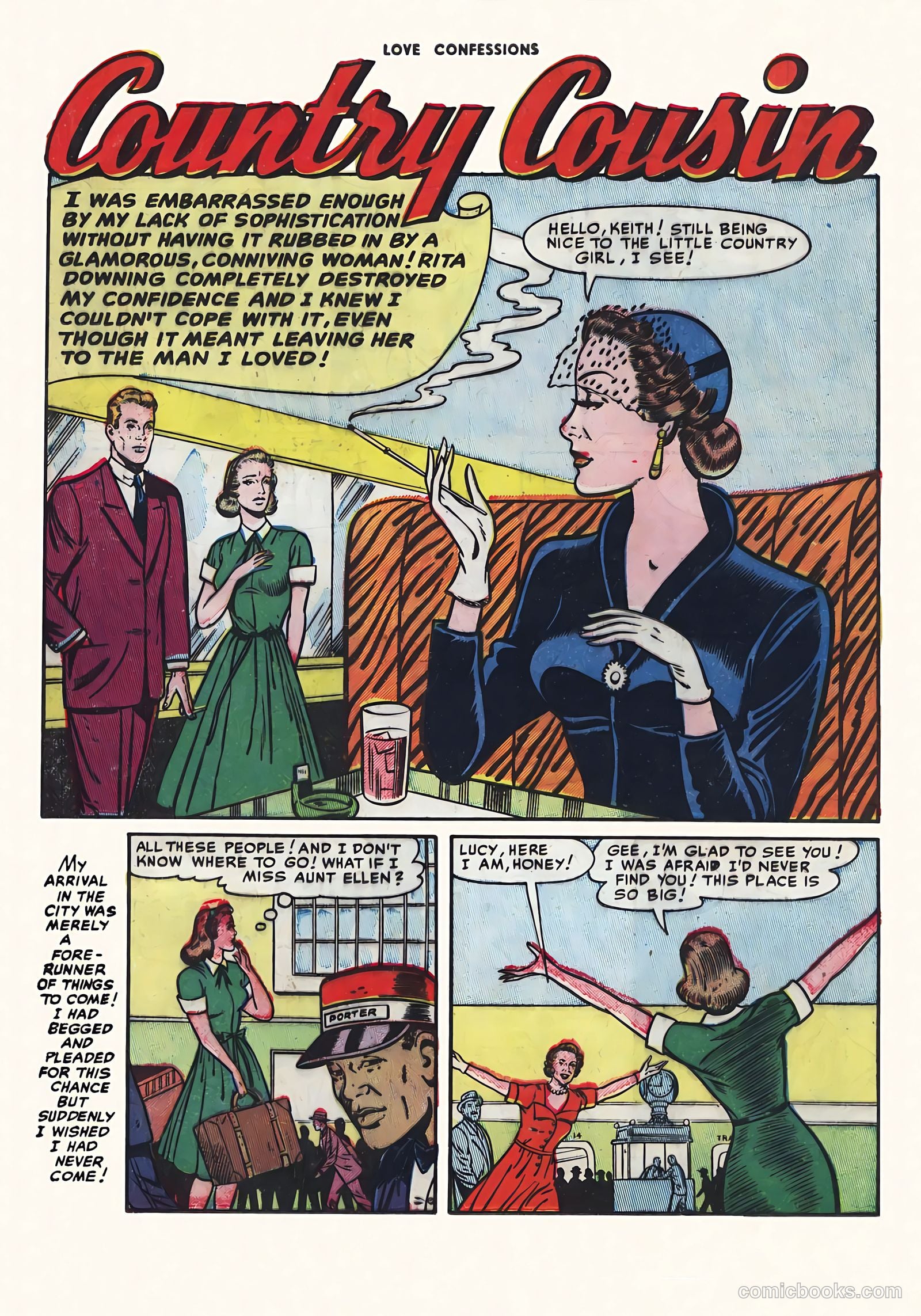 Love Confessions #40 (1954) — page 12 of 36