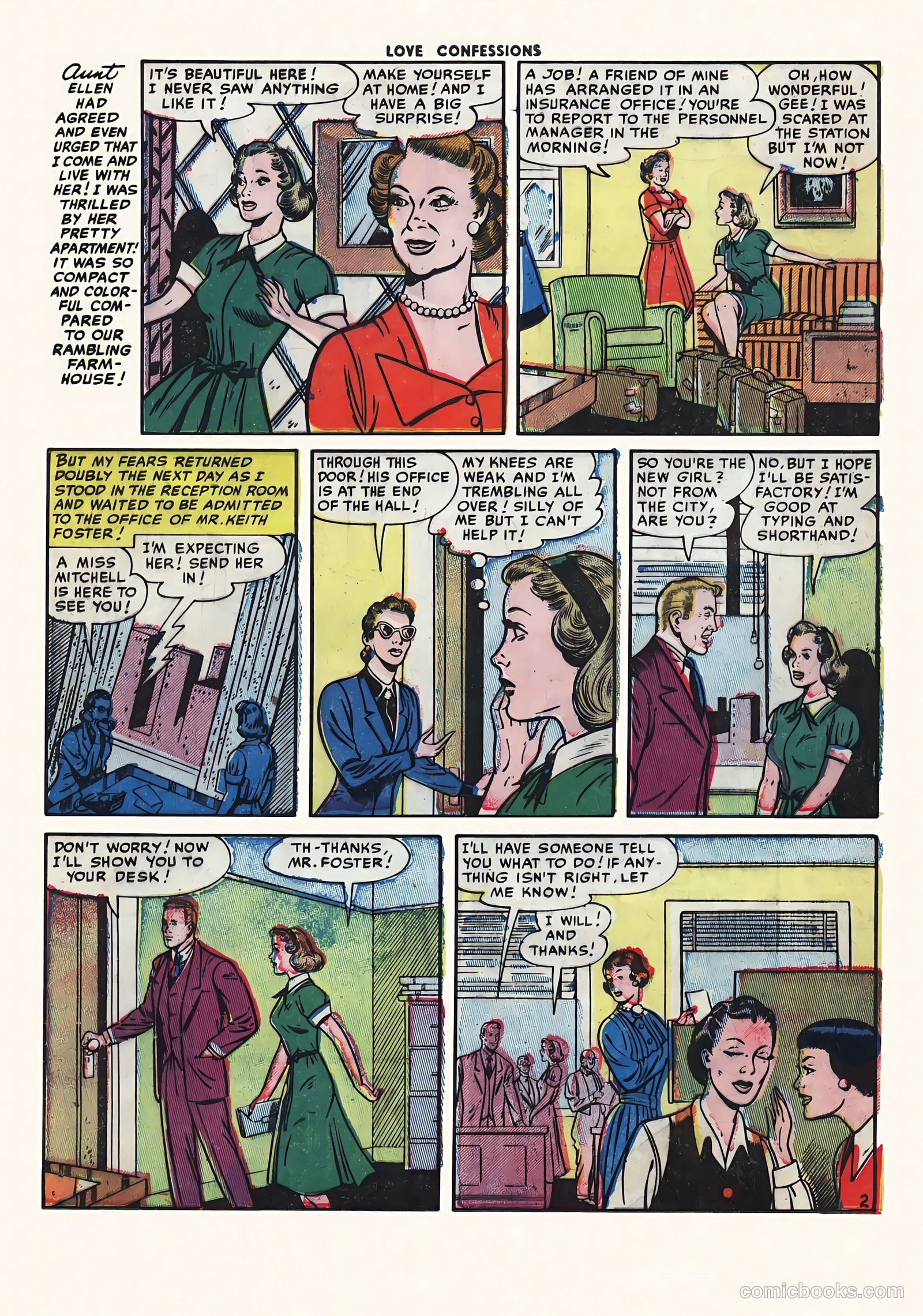 Love Confessions #40 (1954) — page 13 of 36