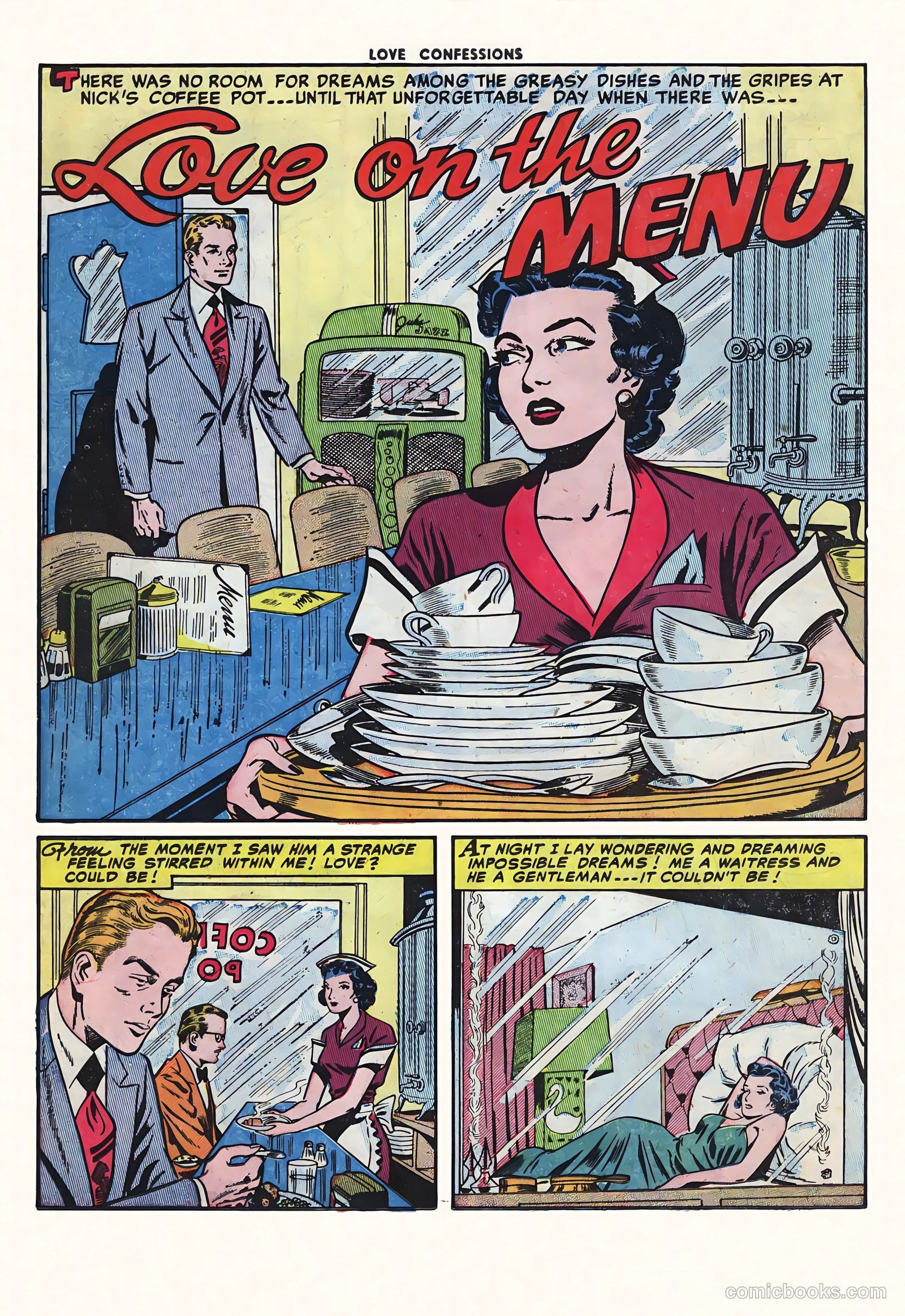 Love Confessions #40 (1954) — page 18 of 36