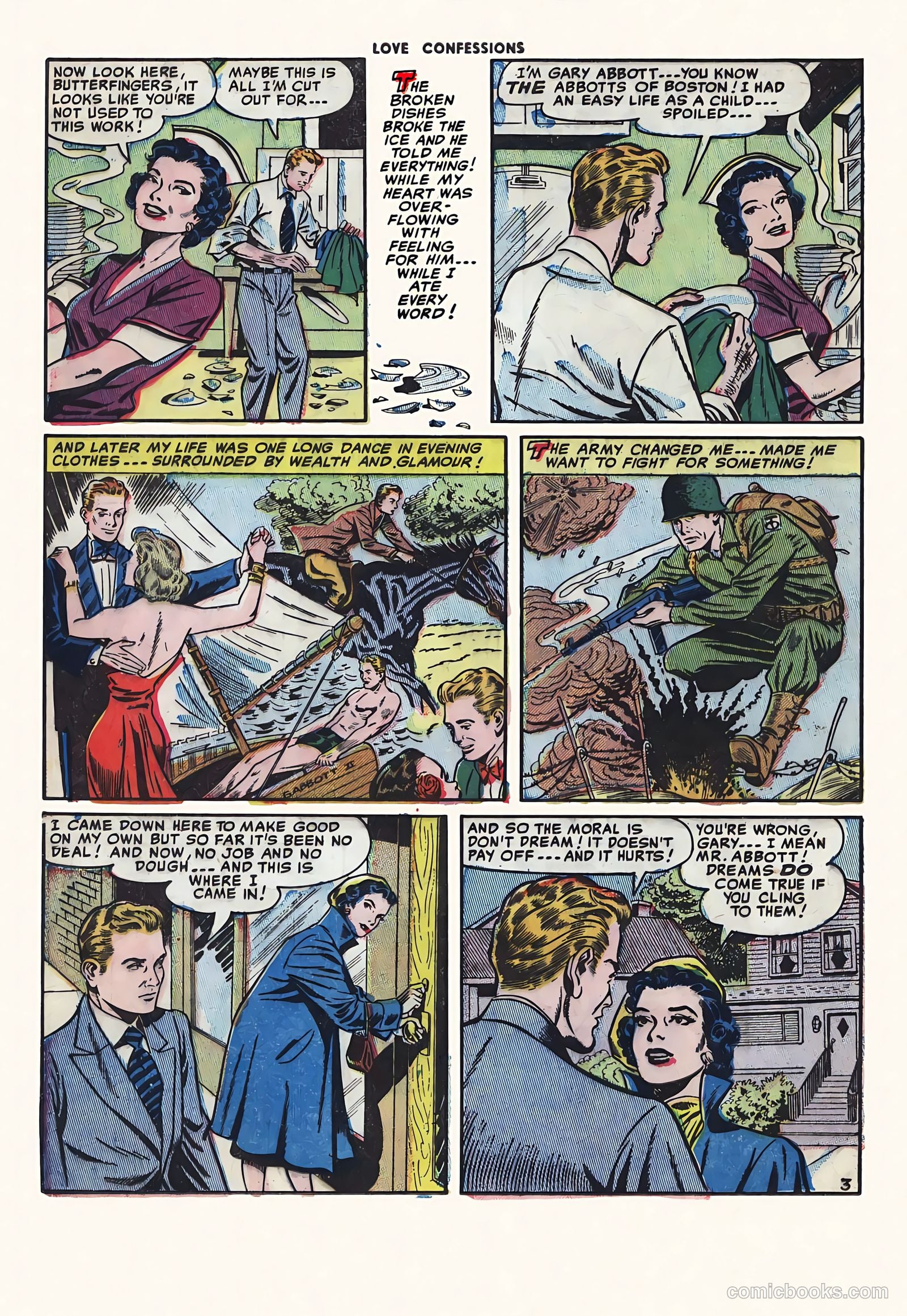 Love Confessions #40 (1954) — page 20 of 36