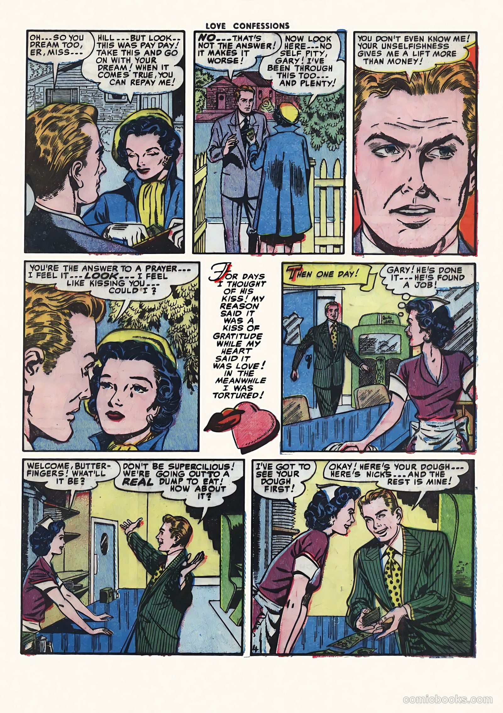Love Confessions #40 (1954) — page 21 of 36