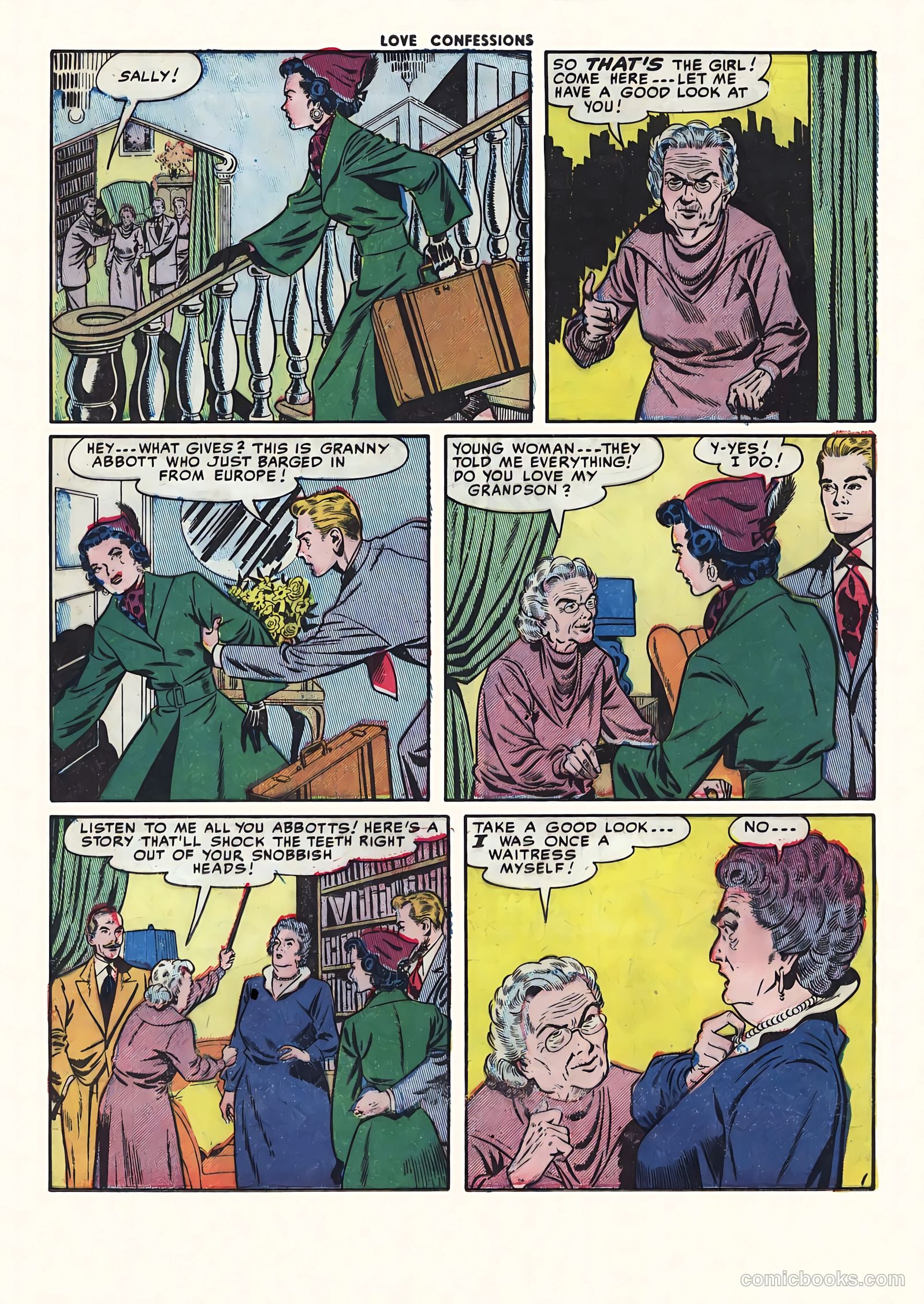 Love Confessions #40 (1954) — page 24 of 36