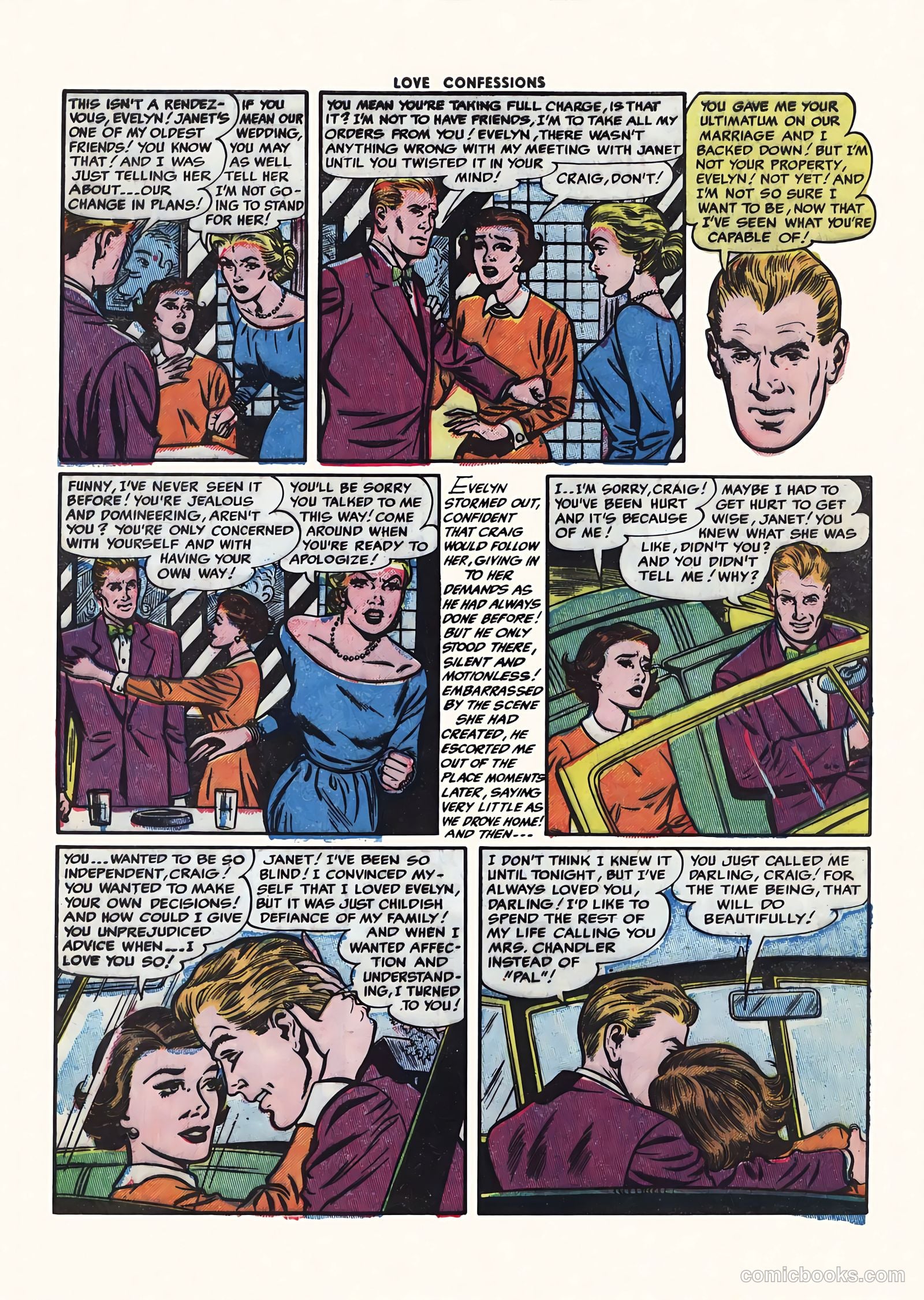 Love Confessions #40 (1954) — page 32 of 36