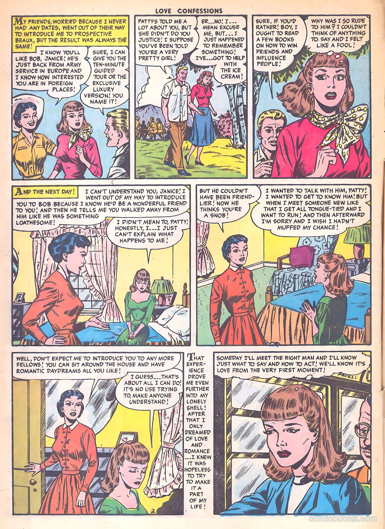 Love Confessions #41 (1955) — page 4 of 36